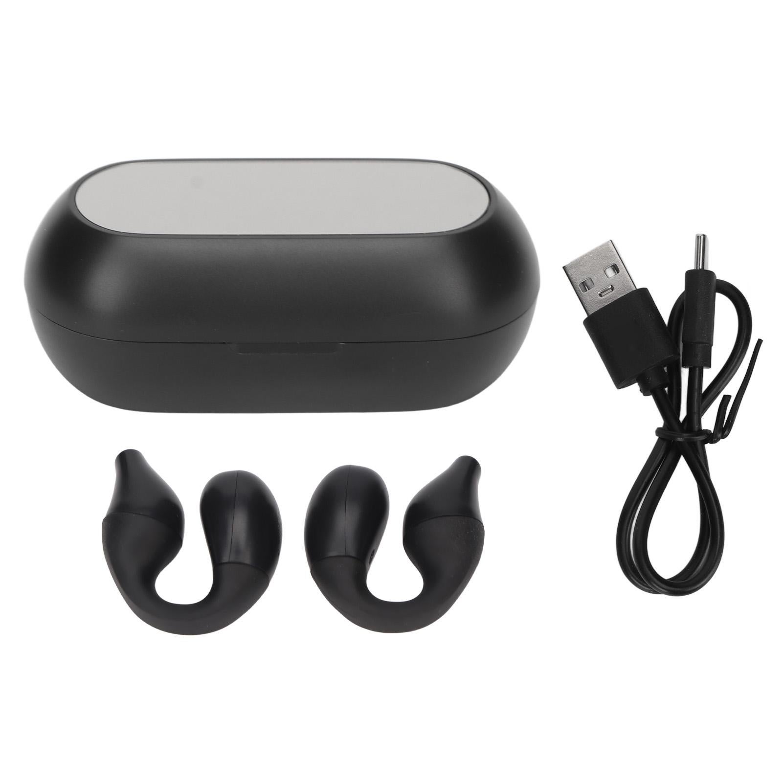Open Ear Bluetooth Earbuds HiFi Noise Cancelling Waterproof Clip On Wireless Earphone for Cycling Driving Sports - Image 1
