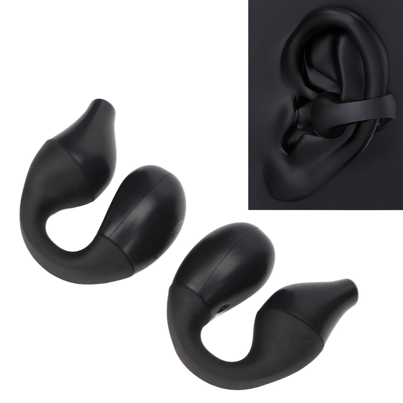 Open Ear Bluetooth Earbuds HiFi Noise Cancelling Waterproof Clip On Wireless Earphone for Cycling Driving Sports - Image 2