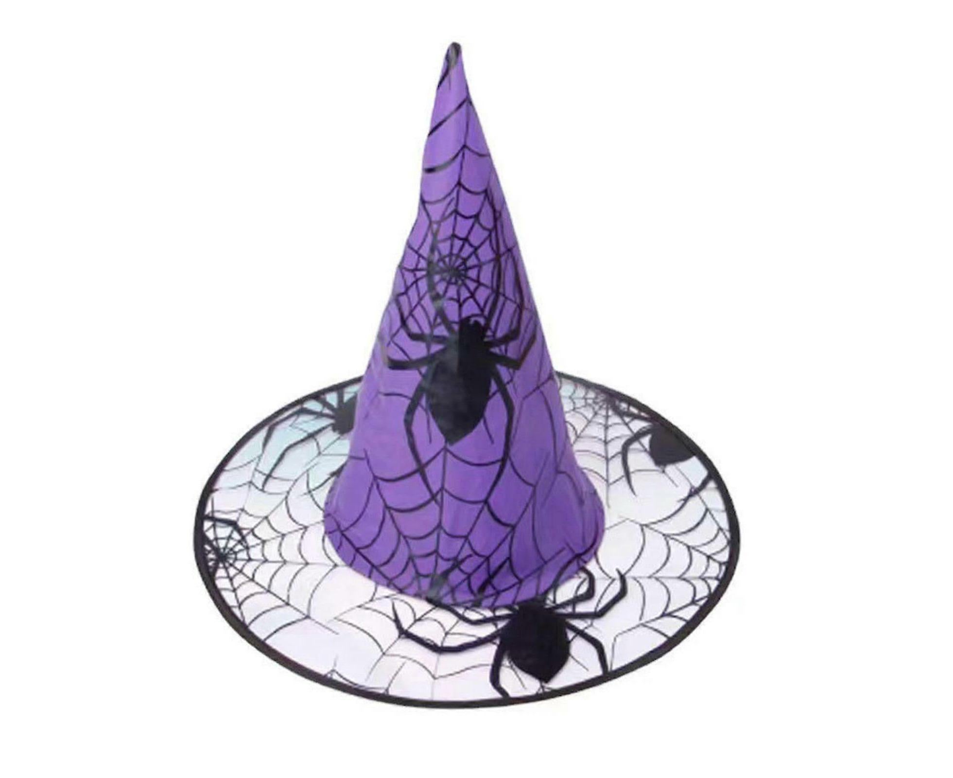 Halloween Witch Hat Non-woven Hat Event Party Supplies Props Decoration-Orange - Image 1