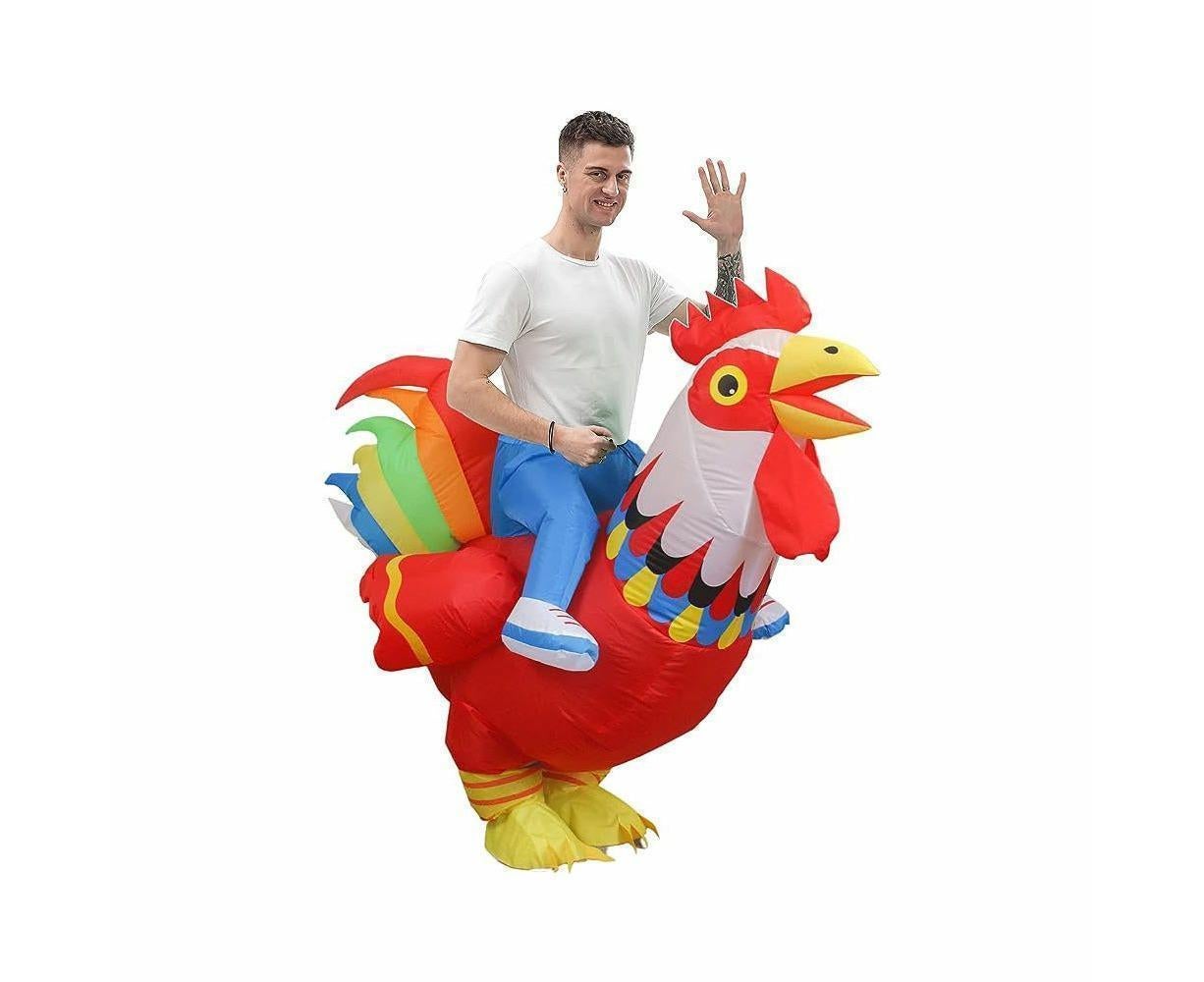 Inflatable Animal Costume Funny Costume for Halloween Christmas Party(Suitable for Height 150-190 cm) - Image 1