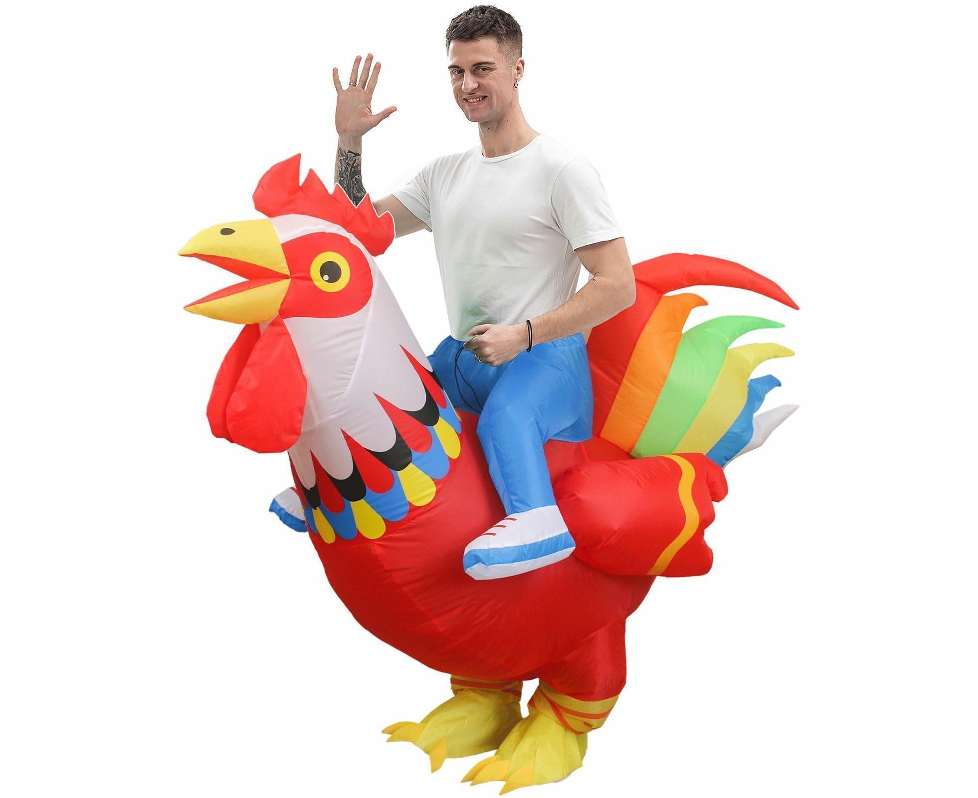 Inflatable Animal Costume Funny Costume for Halloween Christmas Party(Suitable for Height 150-190 cm) - Image 2