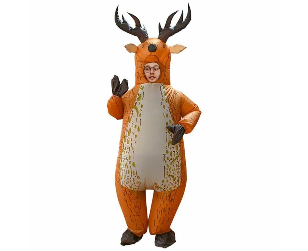 Inflatable Moose Air Inflatable Costume Party Halloween Christmas Cosplay Suit Adult Size(Suitable for Height 150-190 cm) - Image 4