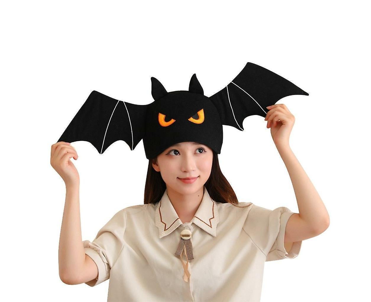 Lovely Bat Cap Adult Halloween Party Props Hat Teenagers Holiday Festival Hat - Image 1