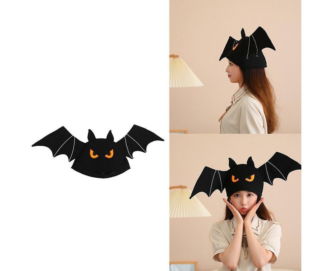 Lovely Bat Cap Adult Halloween Party Props Hat Teenagers Holiday Festival Hat - Image 2