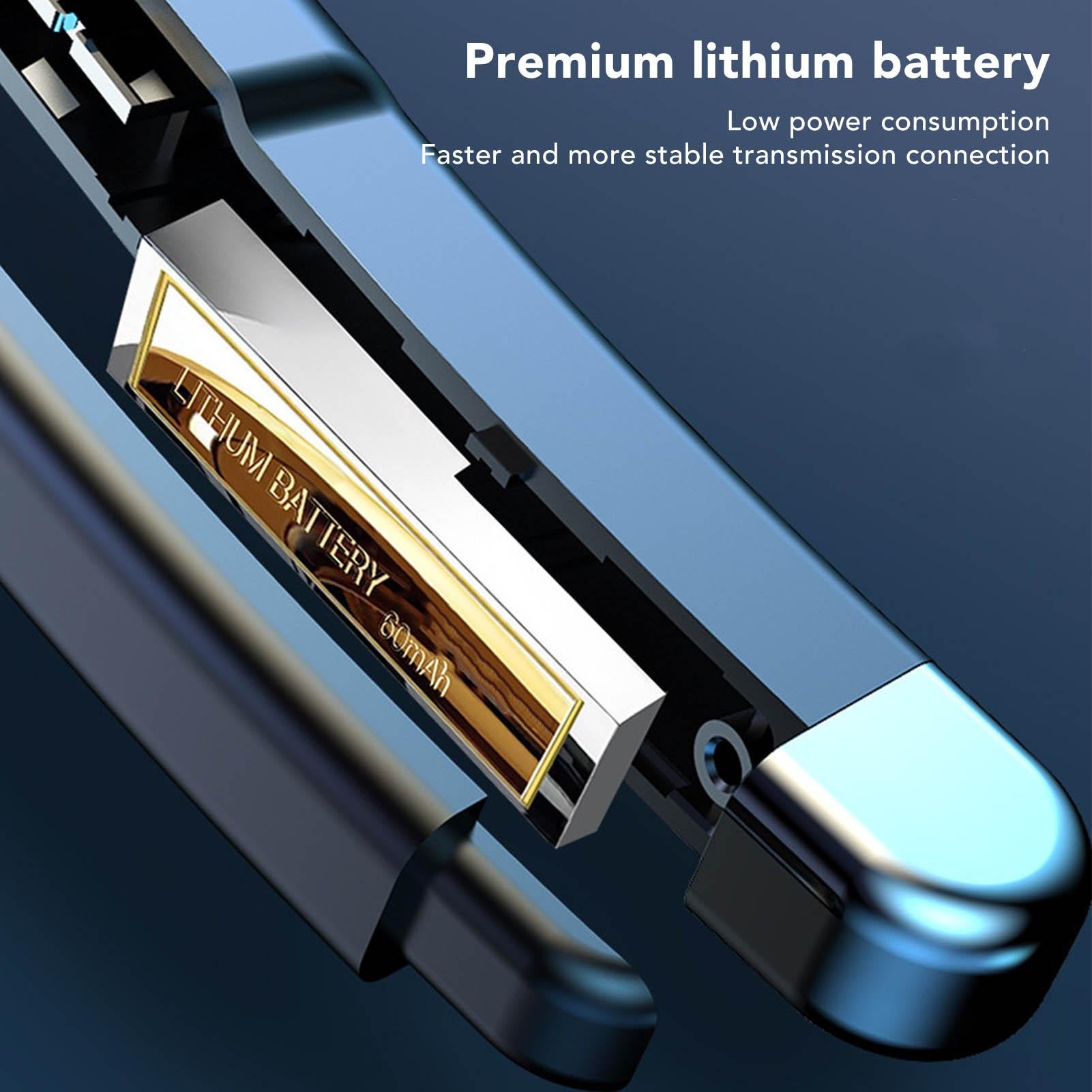 Bluetooth Earpiece Noise Canceling Waterproof Digital Power Display Wireless Headset with Charging Case for Driving - Image 8