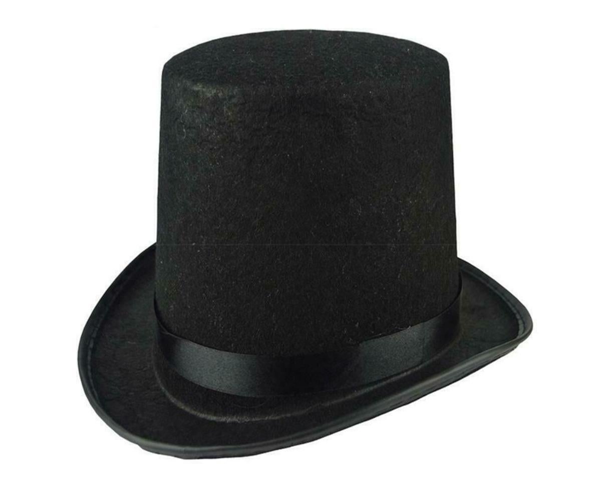 Unisex Halloween Headgear Spooky Skull Artificial Simulation Terror Headwear Prop Long - Black Hat - Image 1