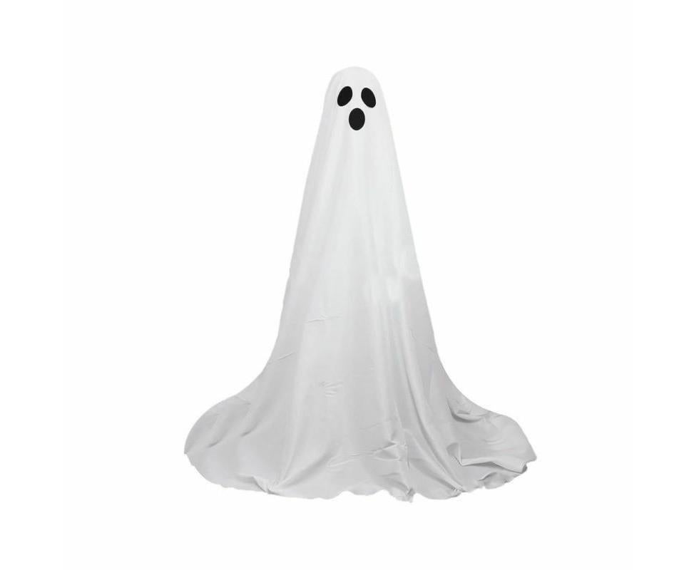 1 Pack Halloween Ghost Decorations with String Lights Outdoor Yard Front Porch Garden Decor - Image 4