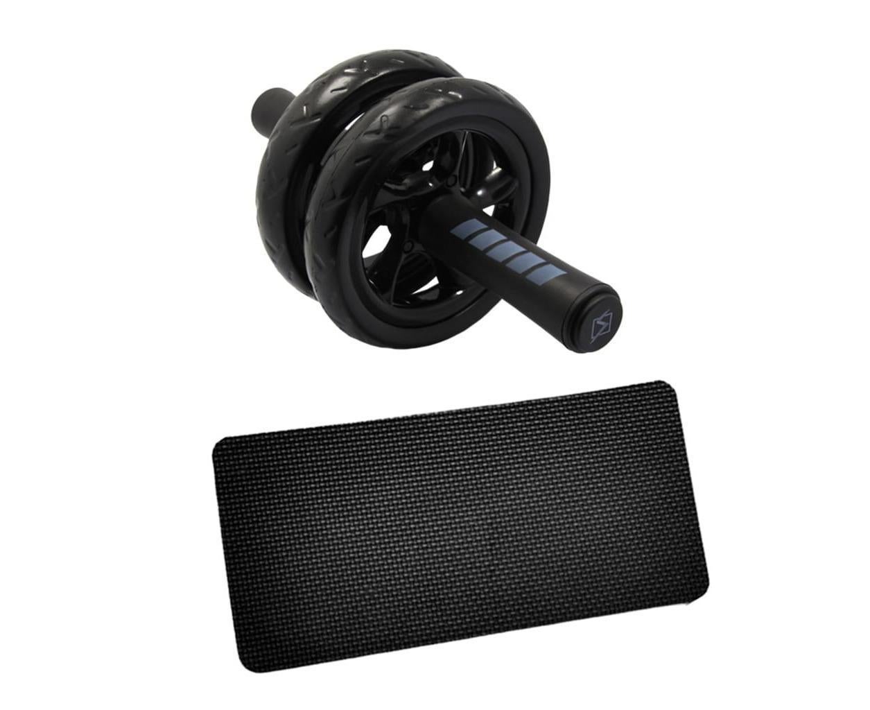 Abdominal trainer AB abdominal roller for training - abdominal muscle trainer / fitness strength training roller with knee pad - Image 1