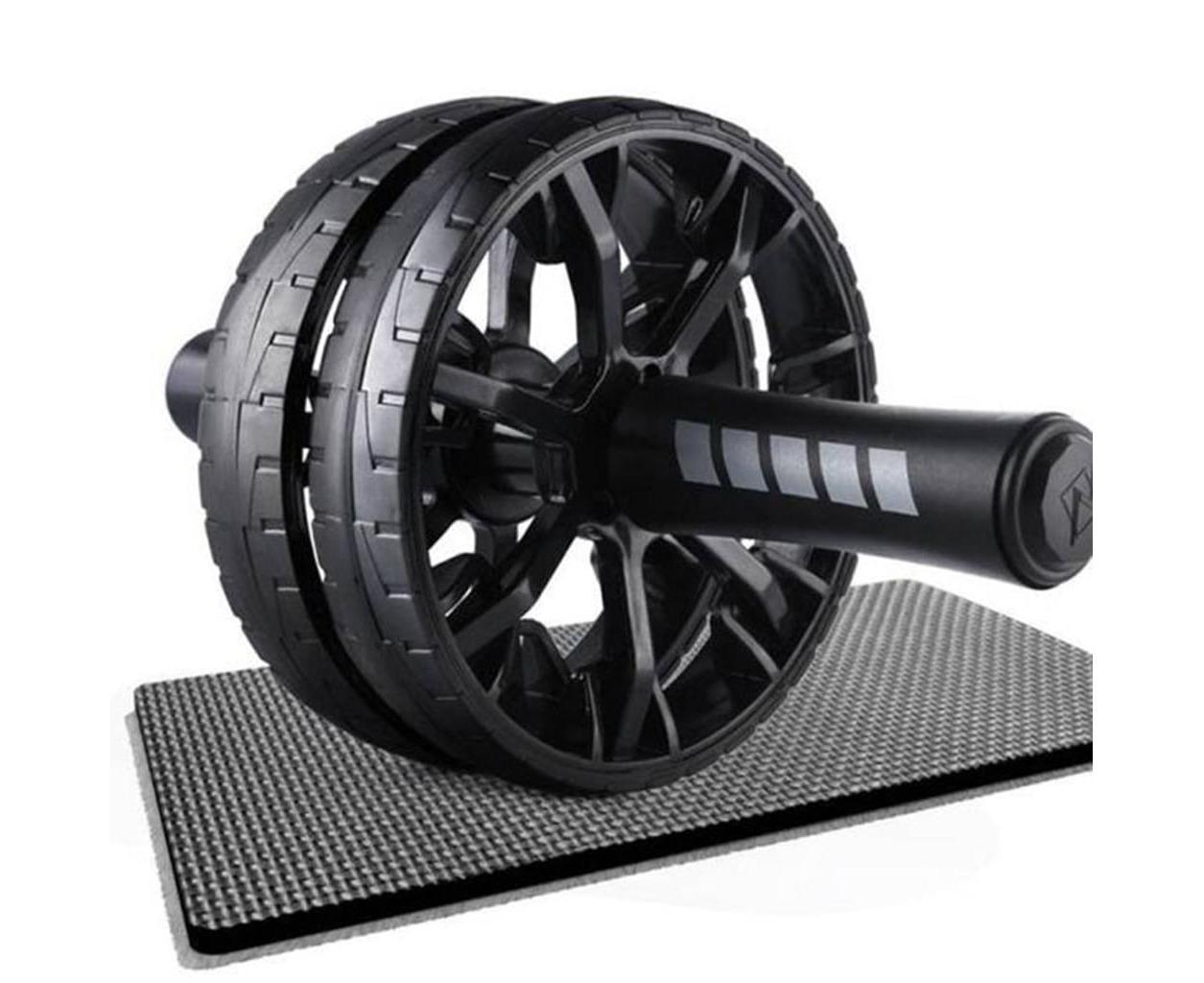 Abdominal trainer AB abdominal roller for training - abdominal muscle trainer / fitness strength training roller with knee pad - Image 4