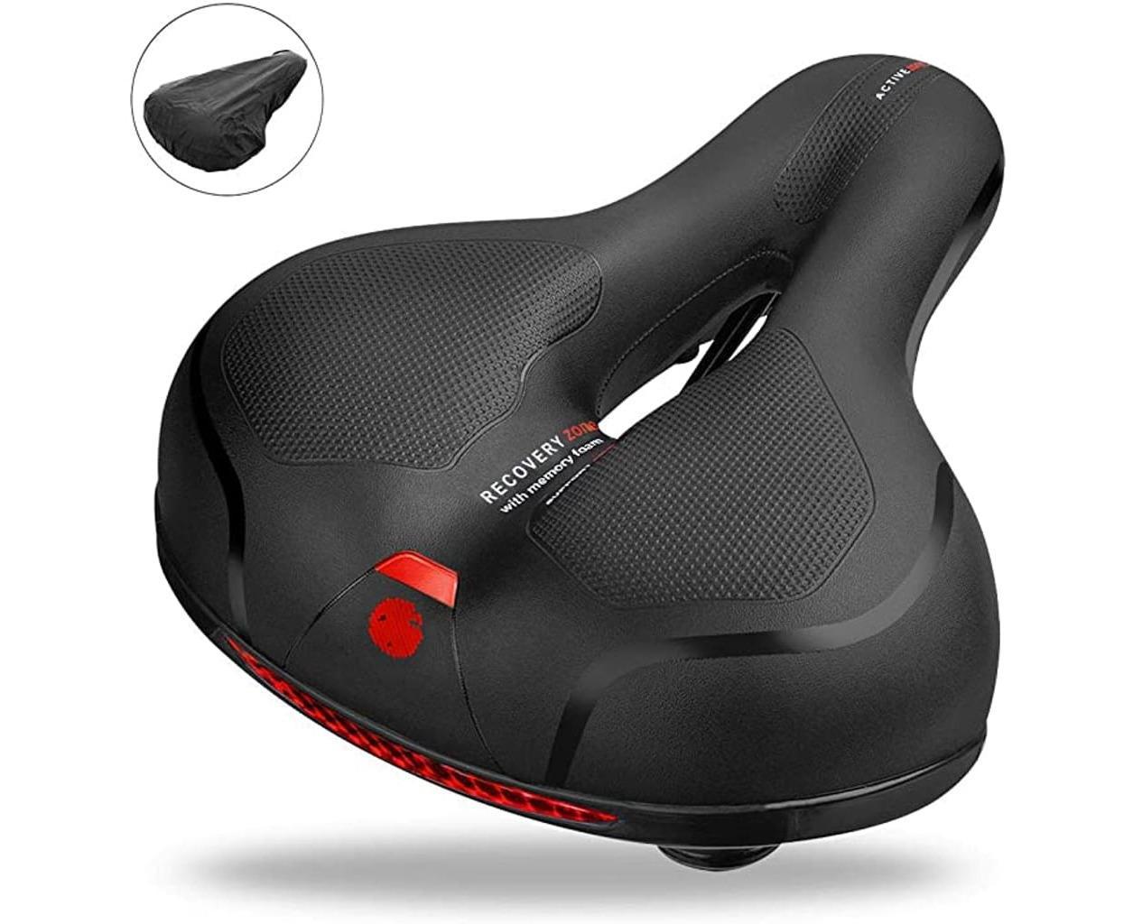 Bicycle Saddle, Memory Foam Gel Bicycle Saddle, Ergonomic Hollow Saddle, Waterproof And Breathable Saddle For Men And Women - Image 2