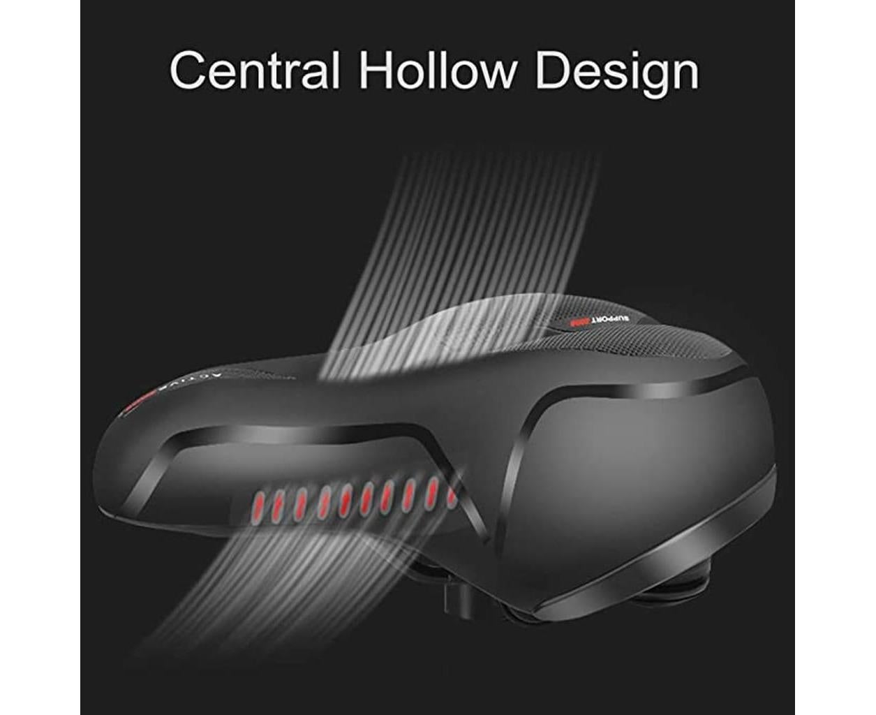Bicycle Saddle, Memory Foam Gel Bicycle Saddle, Ergonomic Hollow Saddle, Waterproof And Breathable Saddle For Men And Women - Image 4