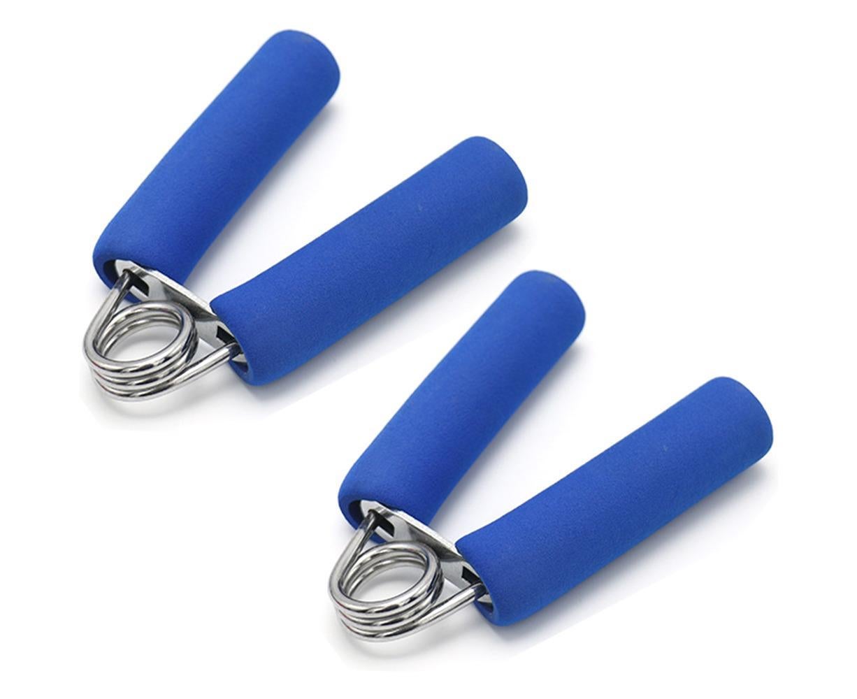 Hand Grip Strengthener,Develop Hand and Forearm Grip Strength for Peak Performance in Sports. Perfect Equipment for Gyms - Bonus Foam Sleeves - Blue - Image 2