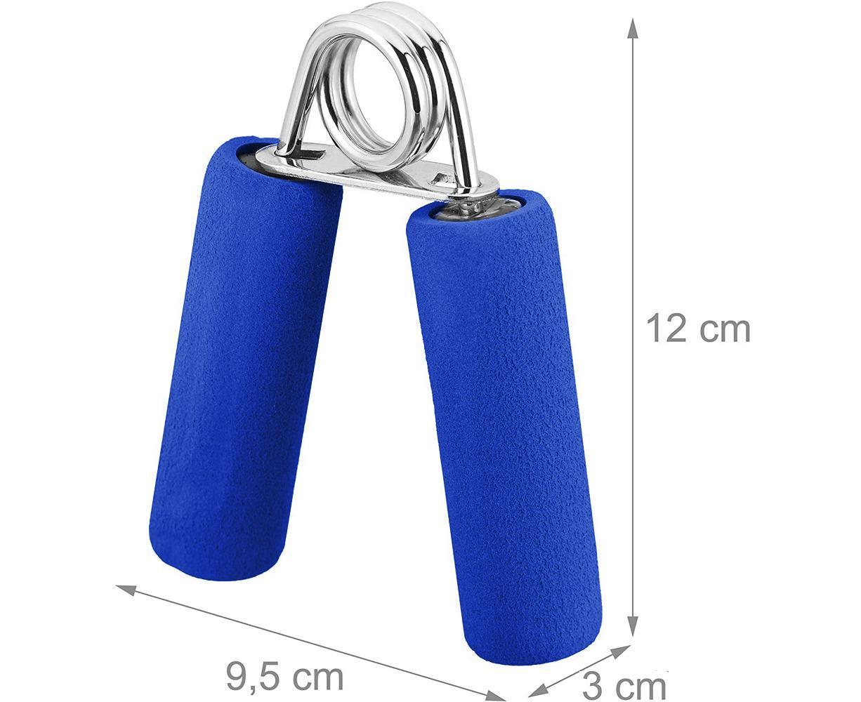 Hand Grip Strengthener,Develop Hand and Forearm Grip Strength for Peak Performance in Sports. Perfect Equipment for Gyms - Bonus Foam Sleeves - Blue - Image 4