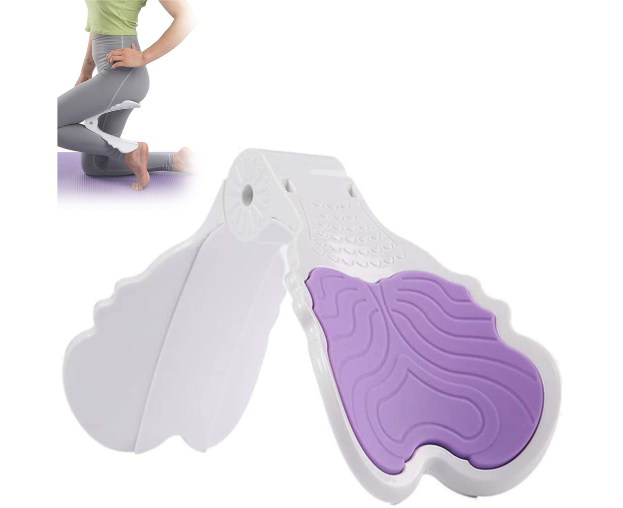 Hip Trainer, Thigh Master, Pelvic Floor Strengthening Device Women, Trainer for Postpartum Rehabilitation, Thigh Toner Workout Exerciser - Purple - Image 1