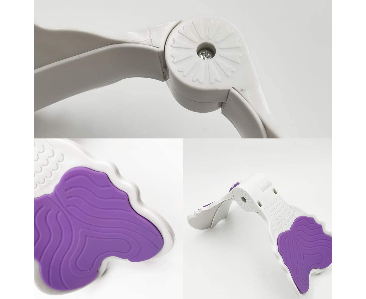 Hip Trainer, Thigh Master, Pelvic Floor Strengthening Device Women, Trainer for Postpartum Rehabilitation, Thigh Toner Workout Exerciser - Purple - Image 3