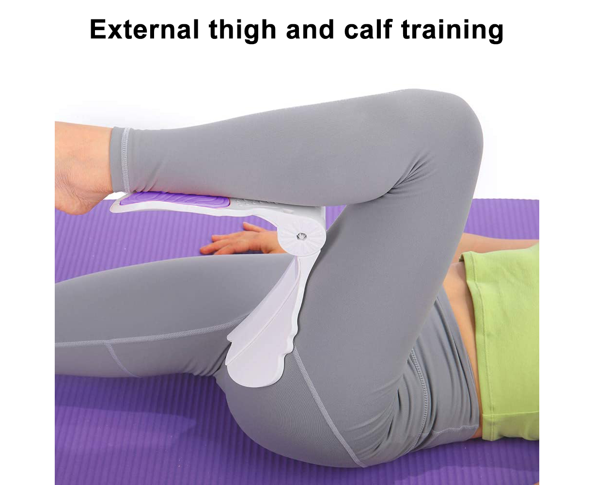 Hip Trainer, Thigh Master, Pelvic Floor Strengthening Device Women, Trainer for Postpartum Rehabilitation, Thigh Toner Workout Exerciser - Purple - Image 4