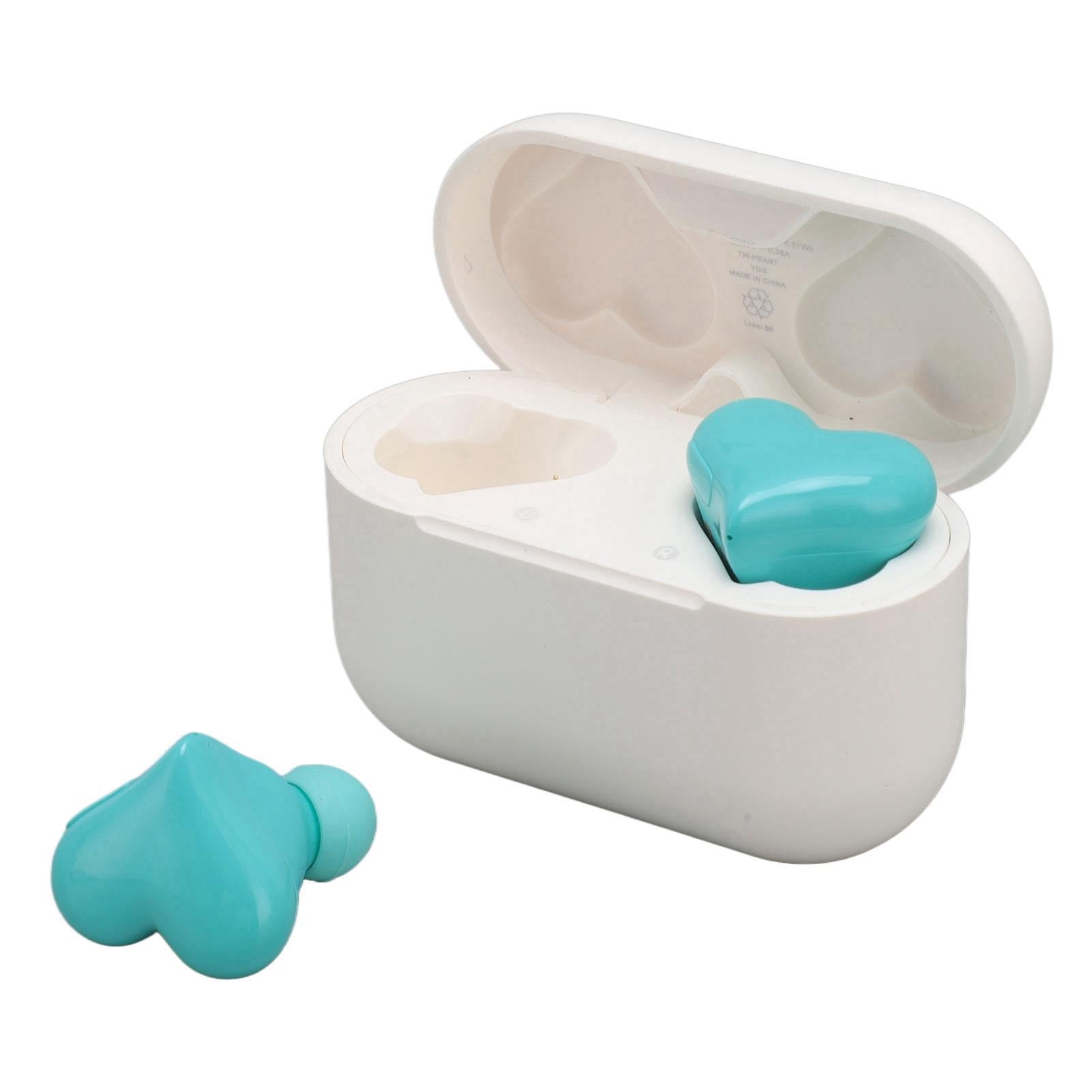 Heart Shaped Earbuds Cute Wireless Bluetooth5.3 Headphones Lightweight Noise Reduction Earbuds for Music Call Video Game - Image 1