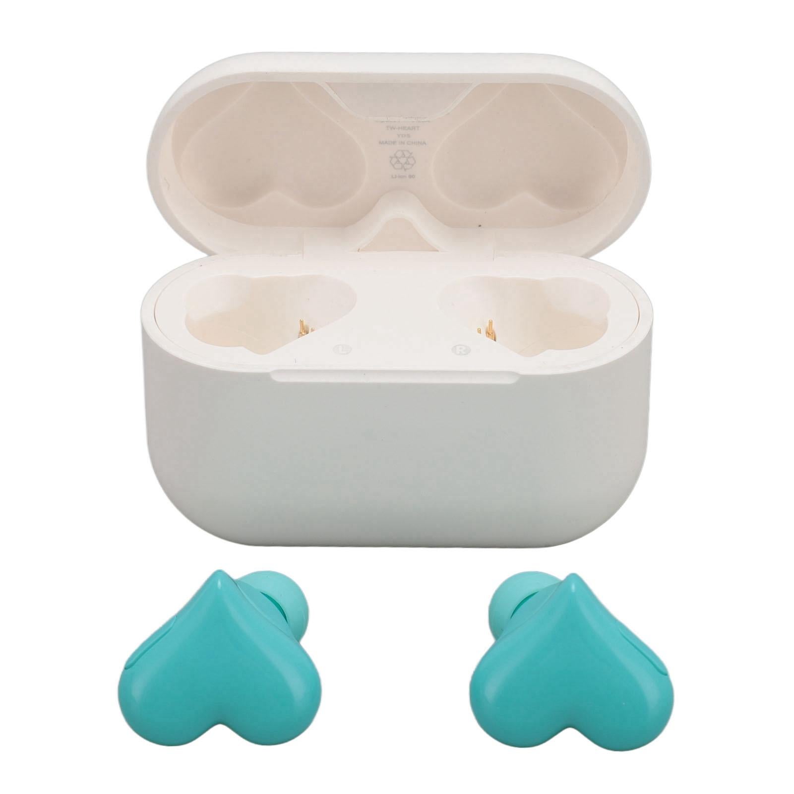 Heart Shaped Earbuds Cute Wireless Bluetooth5.3 Headphones Lightweight Noise Reduction Earbuds for Music Call Video Game - Image 2