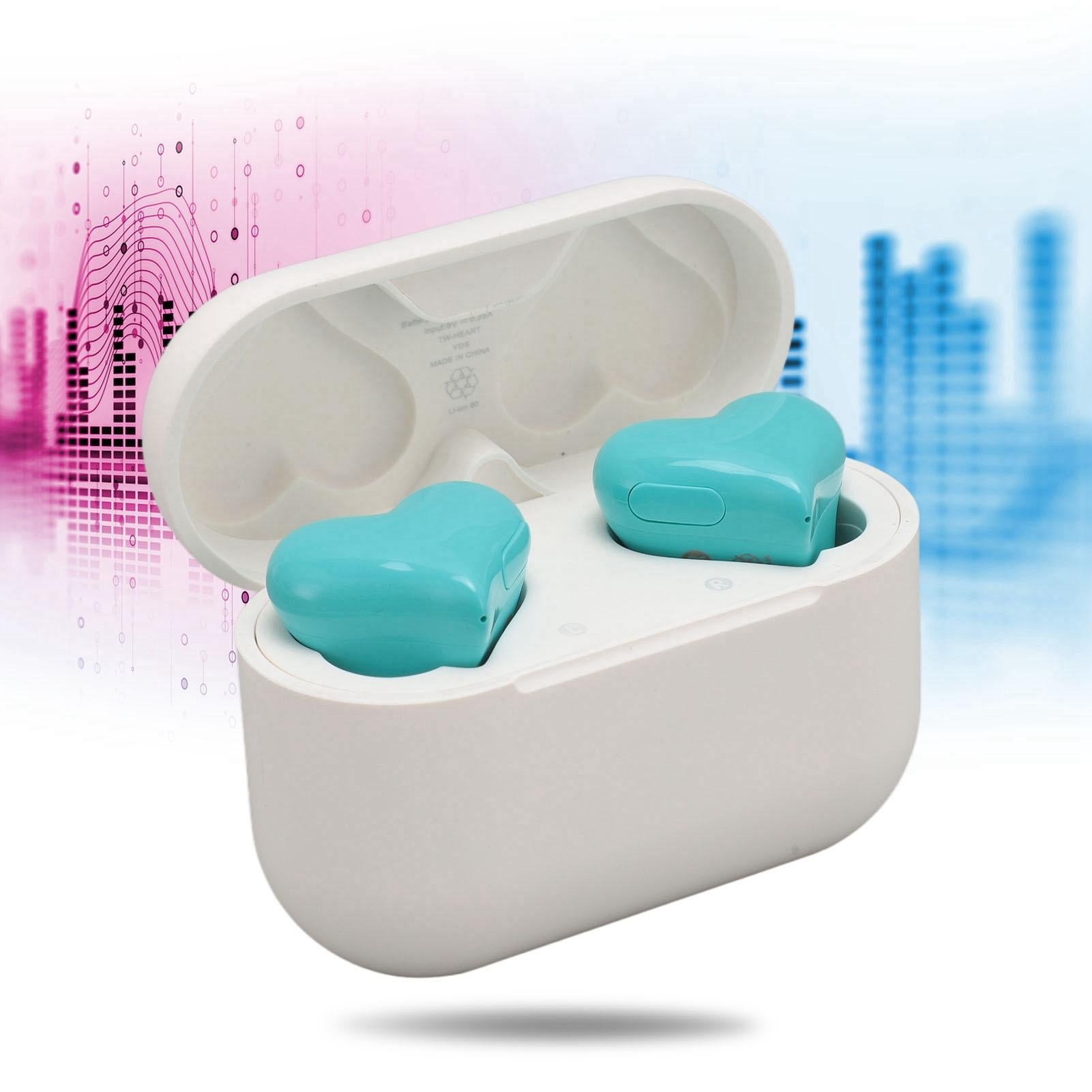 Heart Shaped Earbuds Cute Wireless Bluetooth5.3 Headphones Lightweight Noise Reduction Earbuds for Music Call Video Game - Image 4