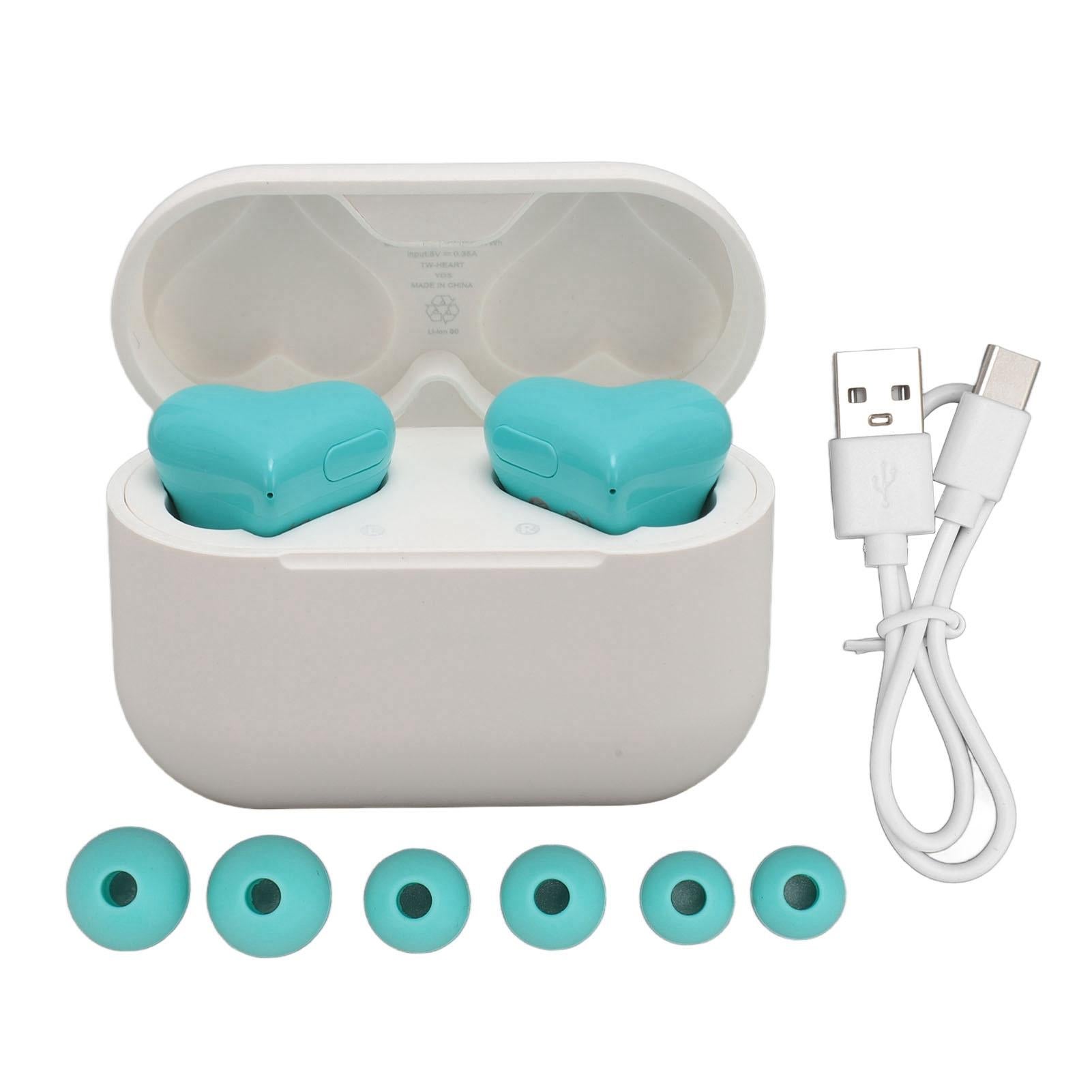 Heart Shaped Earbuds Cute Wireless Bluetooth5.3 Headphones Lightweight Noise Reduction Earbuds for Music Call Video Game - Image 7