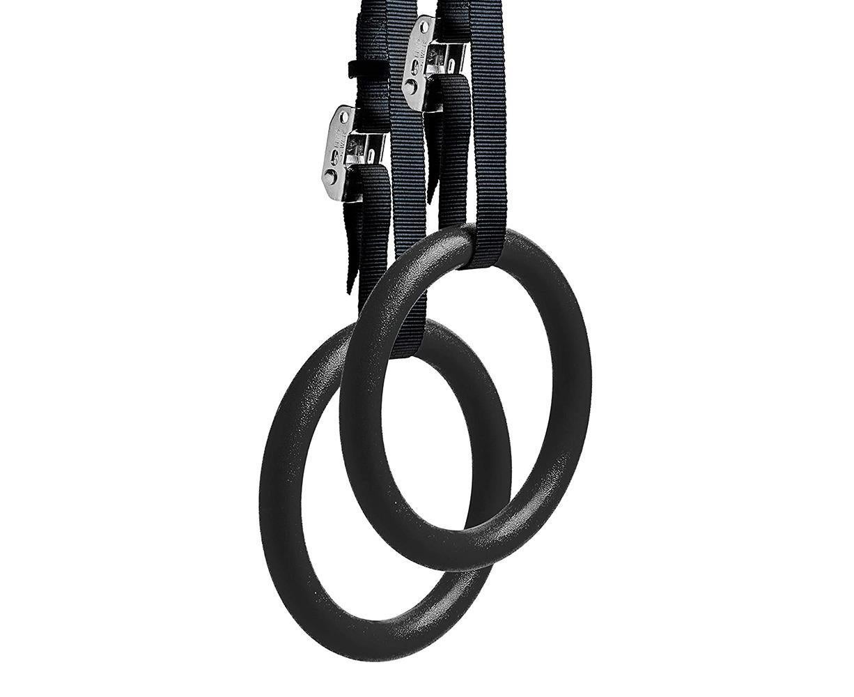 Nylon triceps rope twisted rope triceps cord to pull down with non-slip handles - biceps, triceps, gym or at home - Black - Image 2