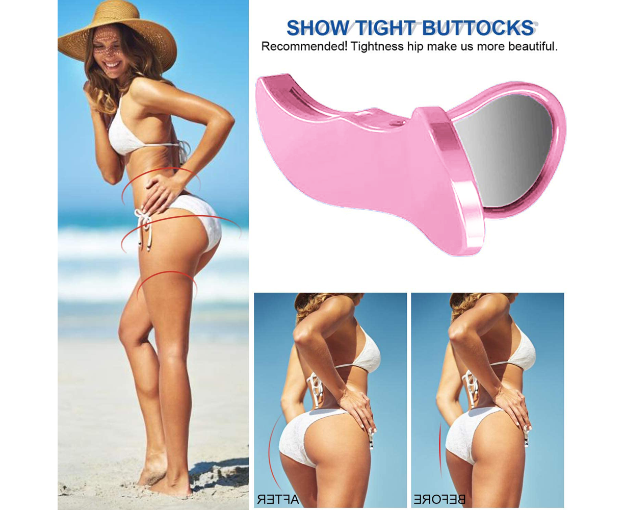 Pelvis Floor Muscle Medial Exerciser Hip Muscle&Inner Thigh Trainer Correction Beautiful Buttocks for Women - Pink - Image 7