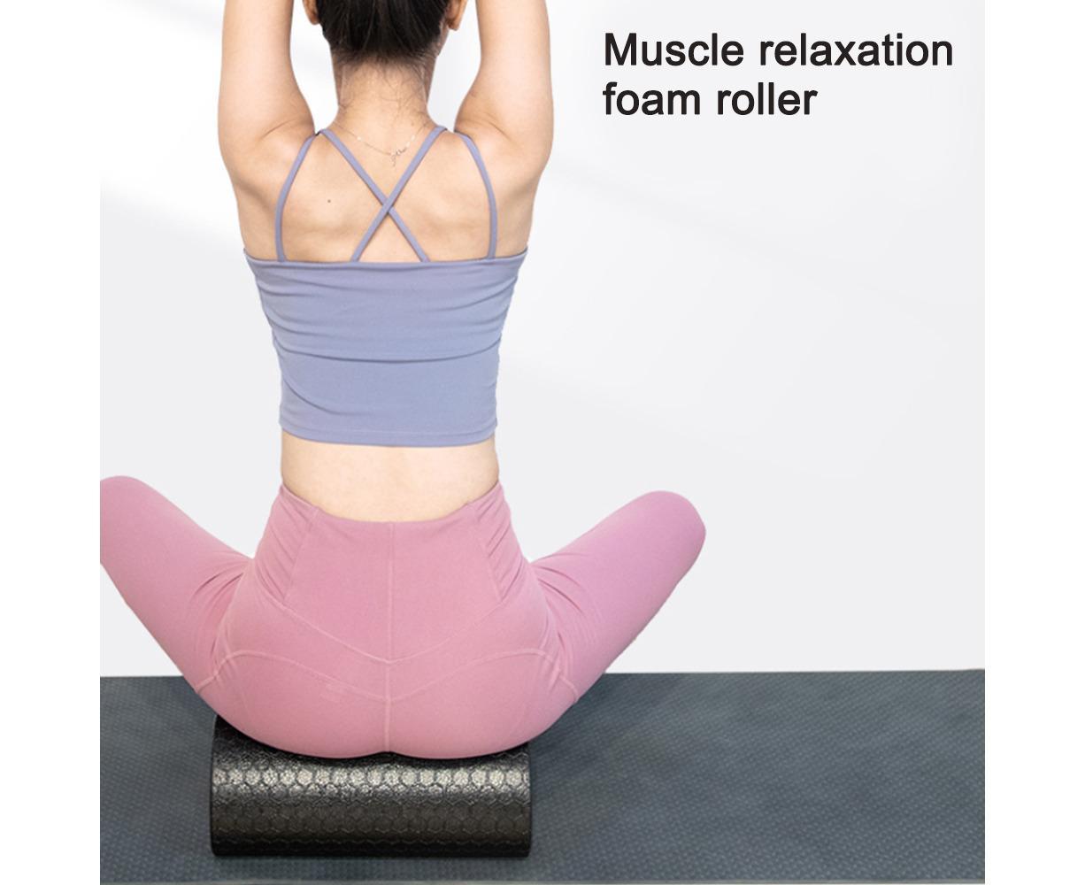 Standard fascia roll. Original massage roller for fascia training - Training role in various - Black - Image 7