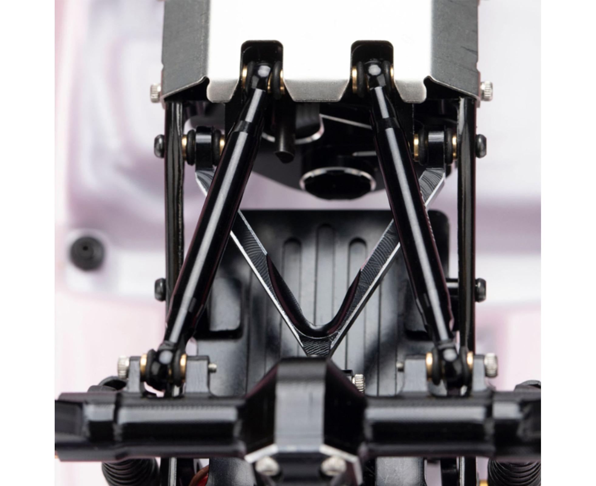 1 Set Tie Rod Kit Upgrade Replacement Black Perfect Matching Rod Link Linkage Kit for Axial SCX24 Accessories - Image 5