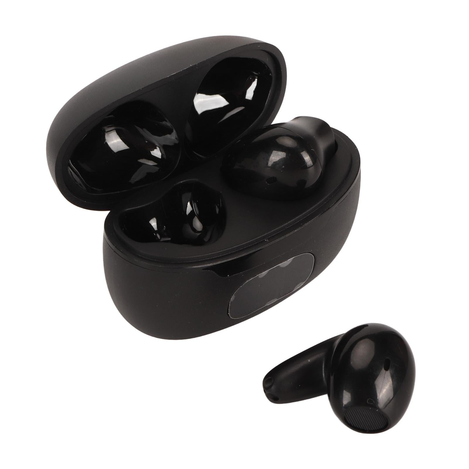 Bluetooth Translator Earbuds Noise Reduction 74 Languages 70 Accents Wireless Translator Earbuds with Digital Display Black - Image 4