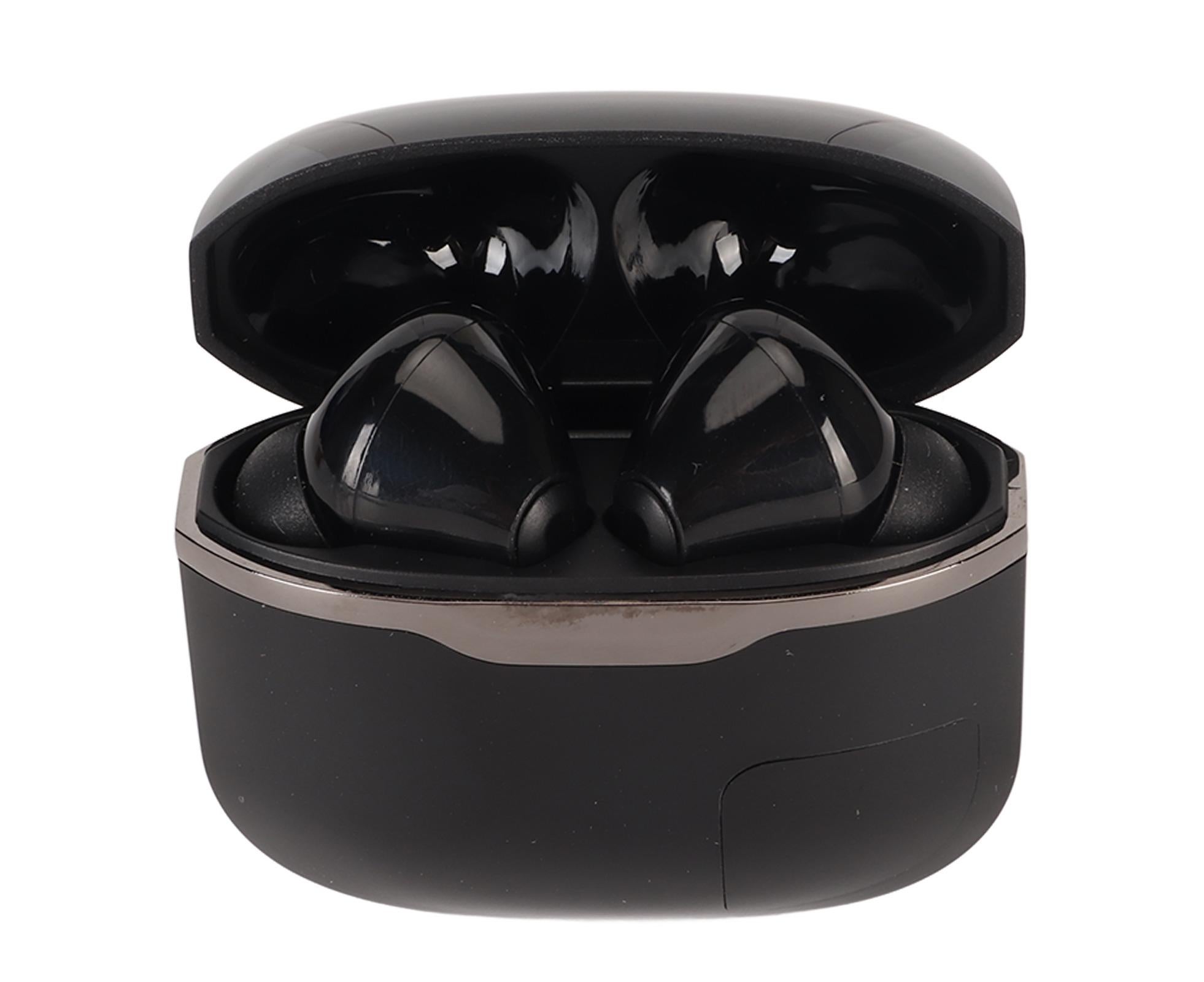 Wireless Earbuds Bluetooth 5.0 LED Digital Display 24Hrs Play Time HiFi Sports Earphones for Music Black - Image 1