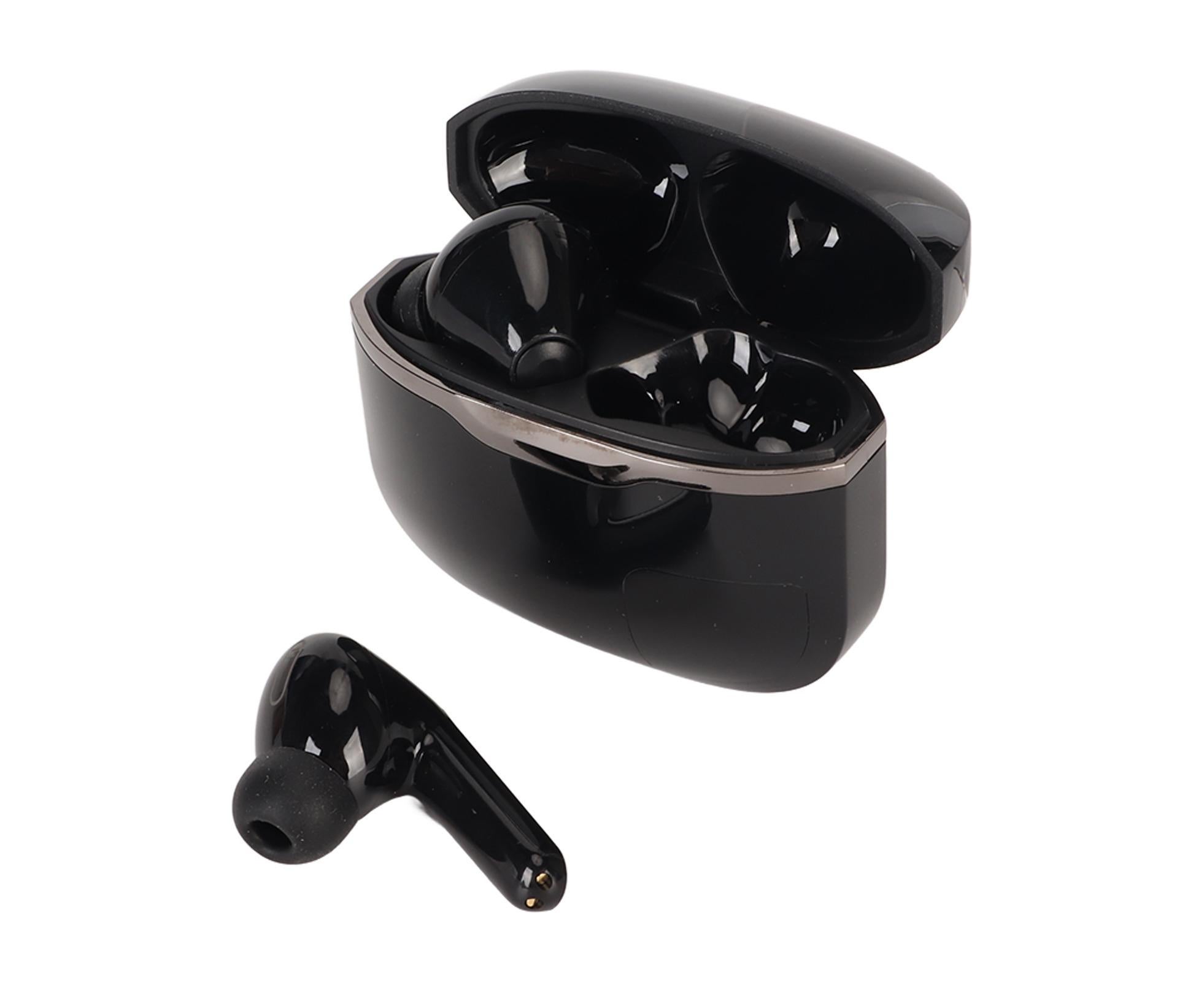 Wireless Earbuds Bluetooth 5.0 LED Digital Display 24Hrs Play Time HiFi Sports Earphones for Music Black - Image 2