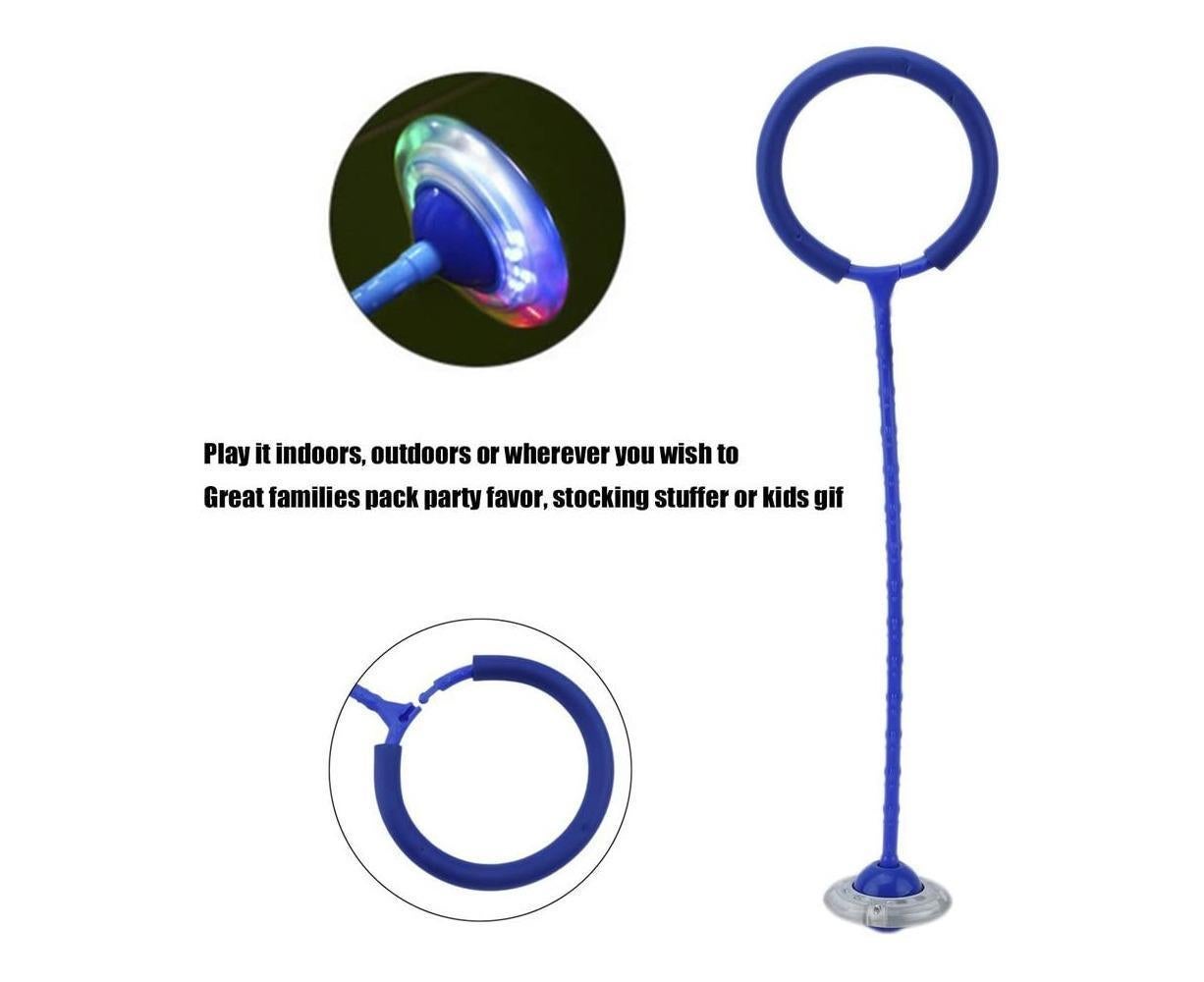 Boy and Girl Jumping Ball, Fitness Jumping Sports Swing Ball, Boy and Girl Fitness Fat Burning Skipping-Blue - Image 6