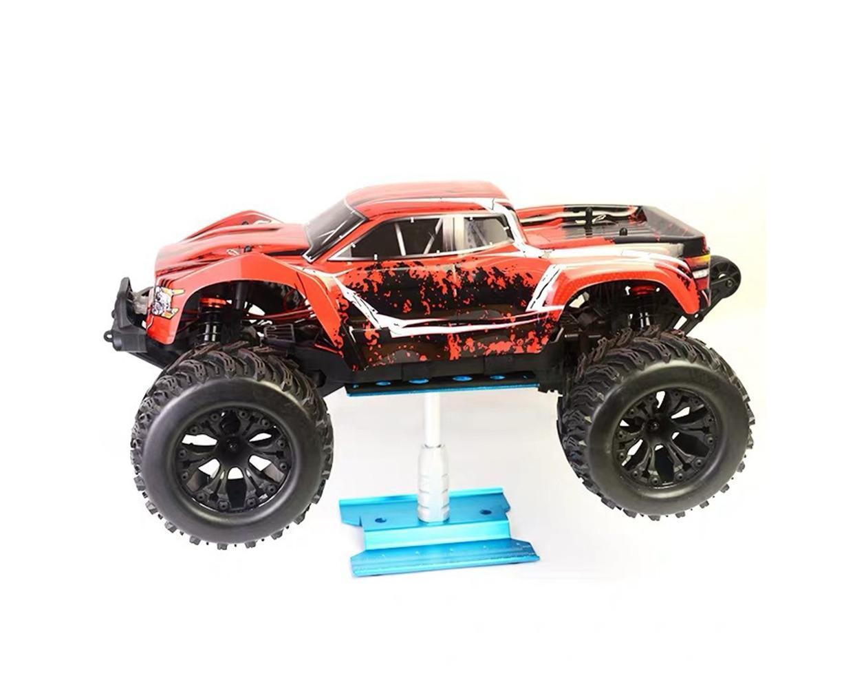 Metal Repair Station Stand Platform for 1/8 1/10 1/16 Remote Control Crawl Car Blue - Image 5