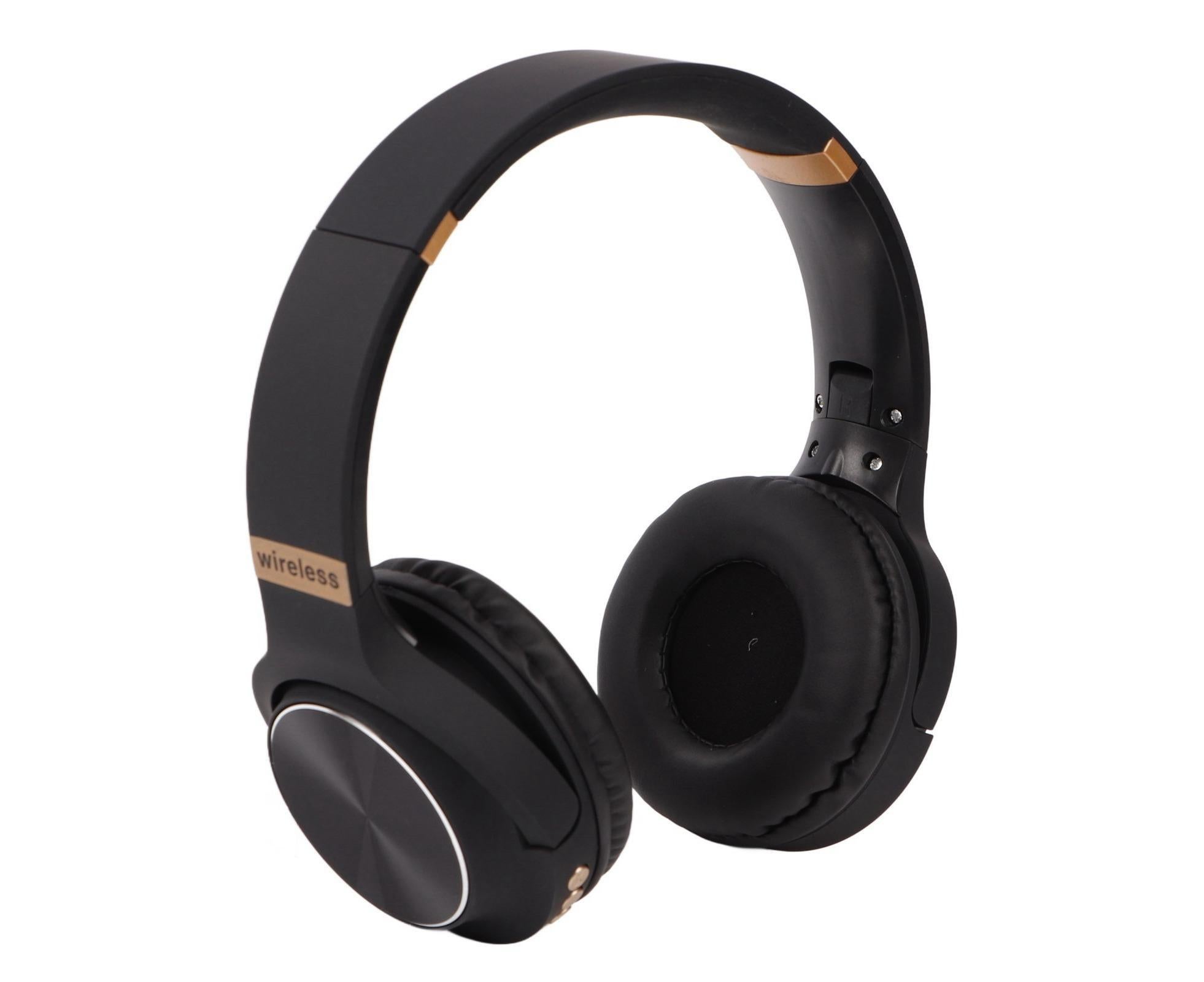 Foldable Bluetooth Headset Multifunction Noise Canceling HiFi Stereo Wireless Bluetooth Headphones Black - Image 2