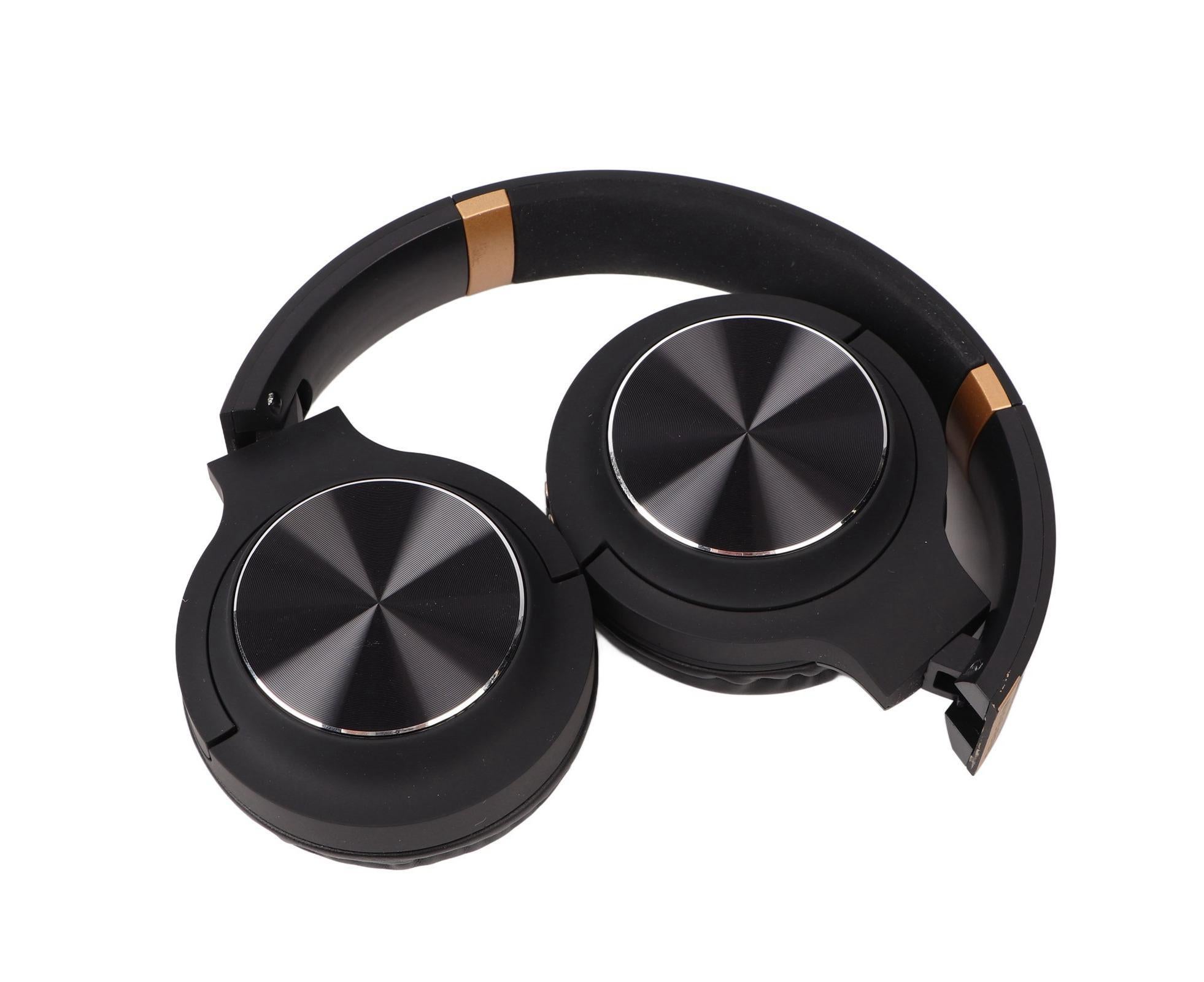 Foldable Bluetooth Headset Multifunction Noise Canceling HiFi Stereo Wireless Bluetooth Headphones Black - Image 5