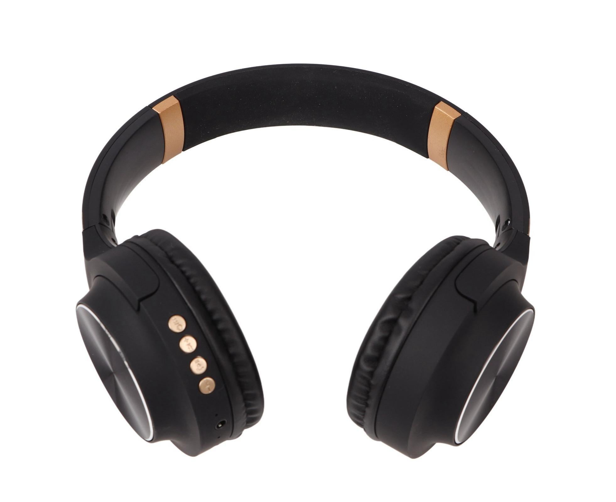 Foldable Bluetooth Headset Multifunction Noise Canceling HiFi Stereo Wireless Bluetooth Headphones Black - Image 6