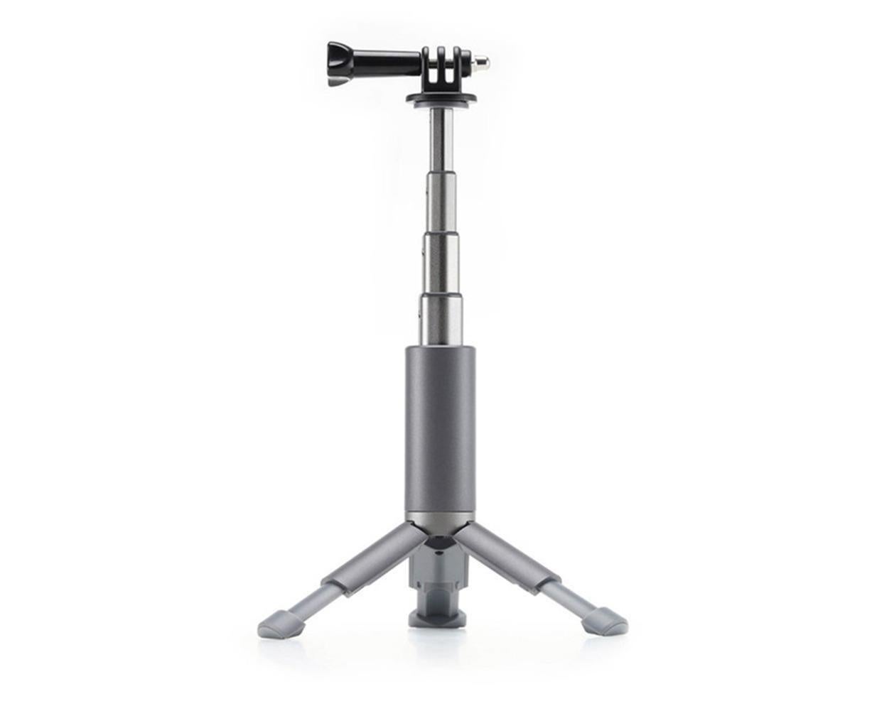 Portable Sport Camera Holder Stand Selfie Stick Mini Tripod for DJI OSMO Action Silver Grey - Image 2