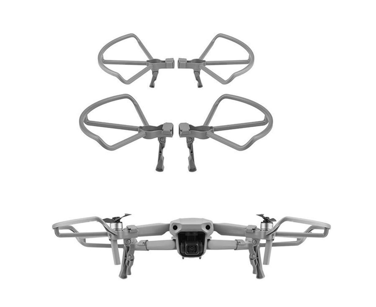 Propeller Blade Guard Circles Protector Accessories Kit for DJI Mavic Air 2 Grey Silver - Image 3