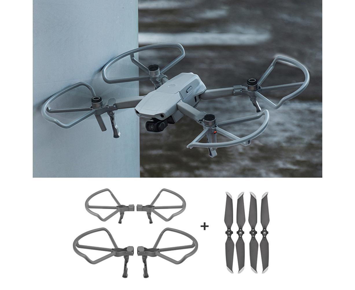 Propeller Blade Guard Circles Protector Accessories Kit for DJI Mavic Air 2 Grey Silver - Image 4