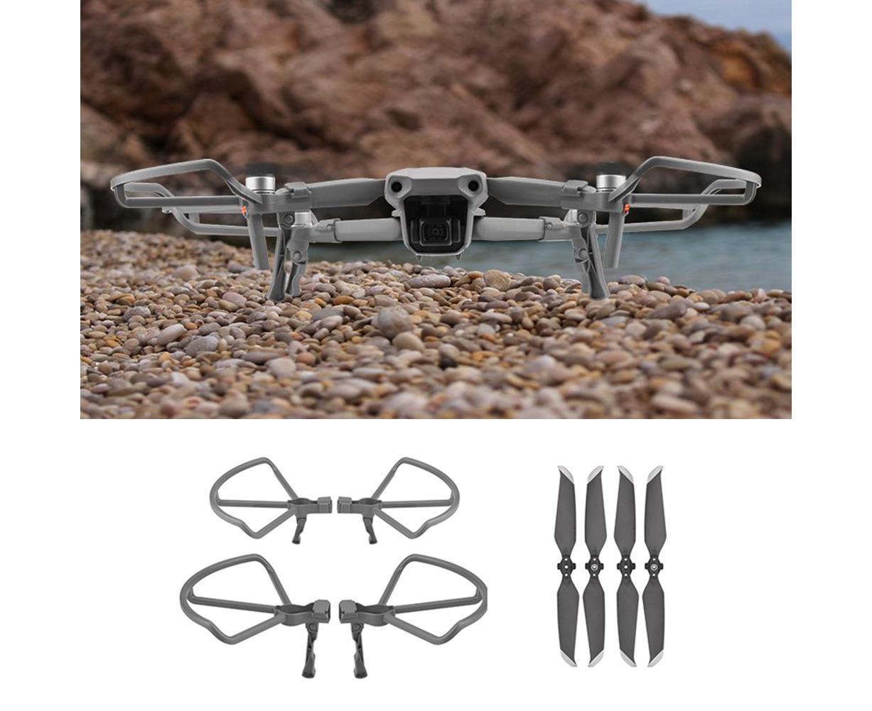 Propeller Blade Guard Circles Protector Accessories Kit for DJI Mavic Air 2 Grey Silver - Image 5