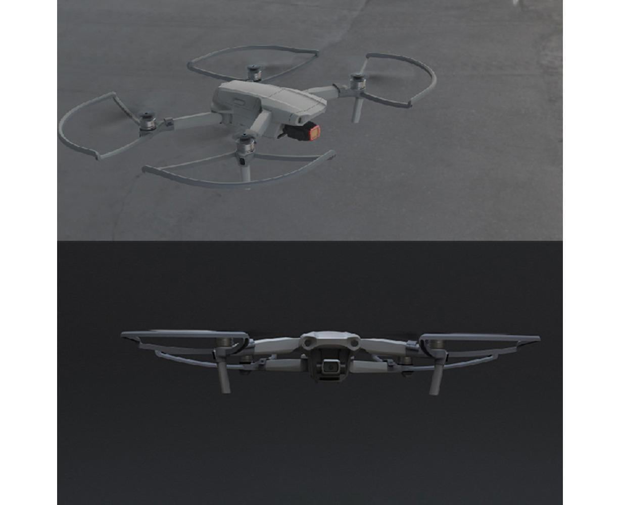 Propeller Protective Anti-collision Rings Guard Set for DJI Mavic Air 2 Drone Grey - Image 4