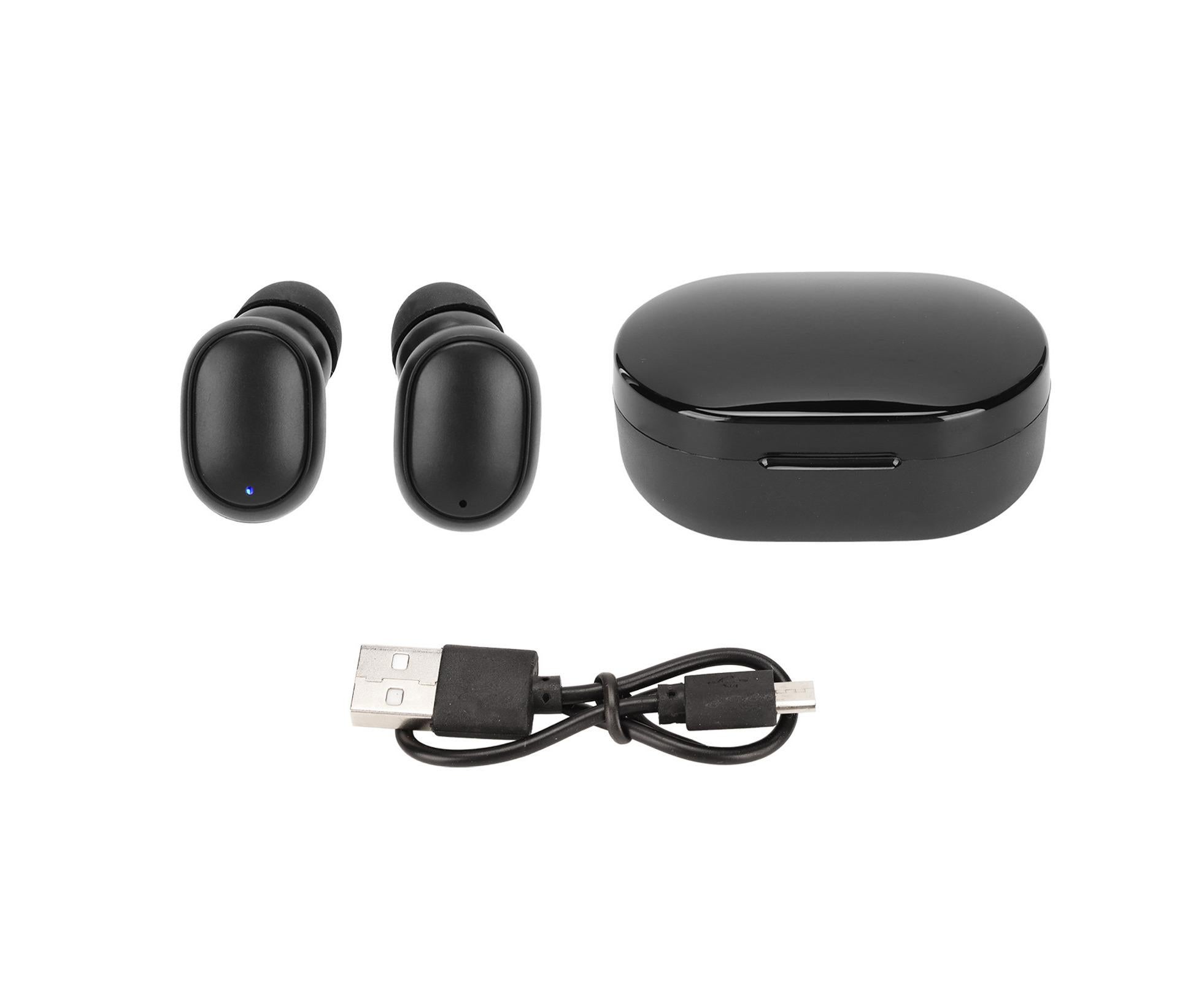 Bluetooth Earbuds Noise Cancelling Stereo Built in Mic Wireless Earphone with Charging Case for Smartphones Tablets - Image 7