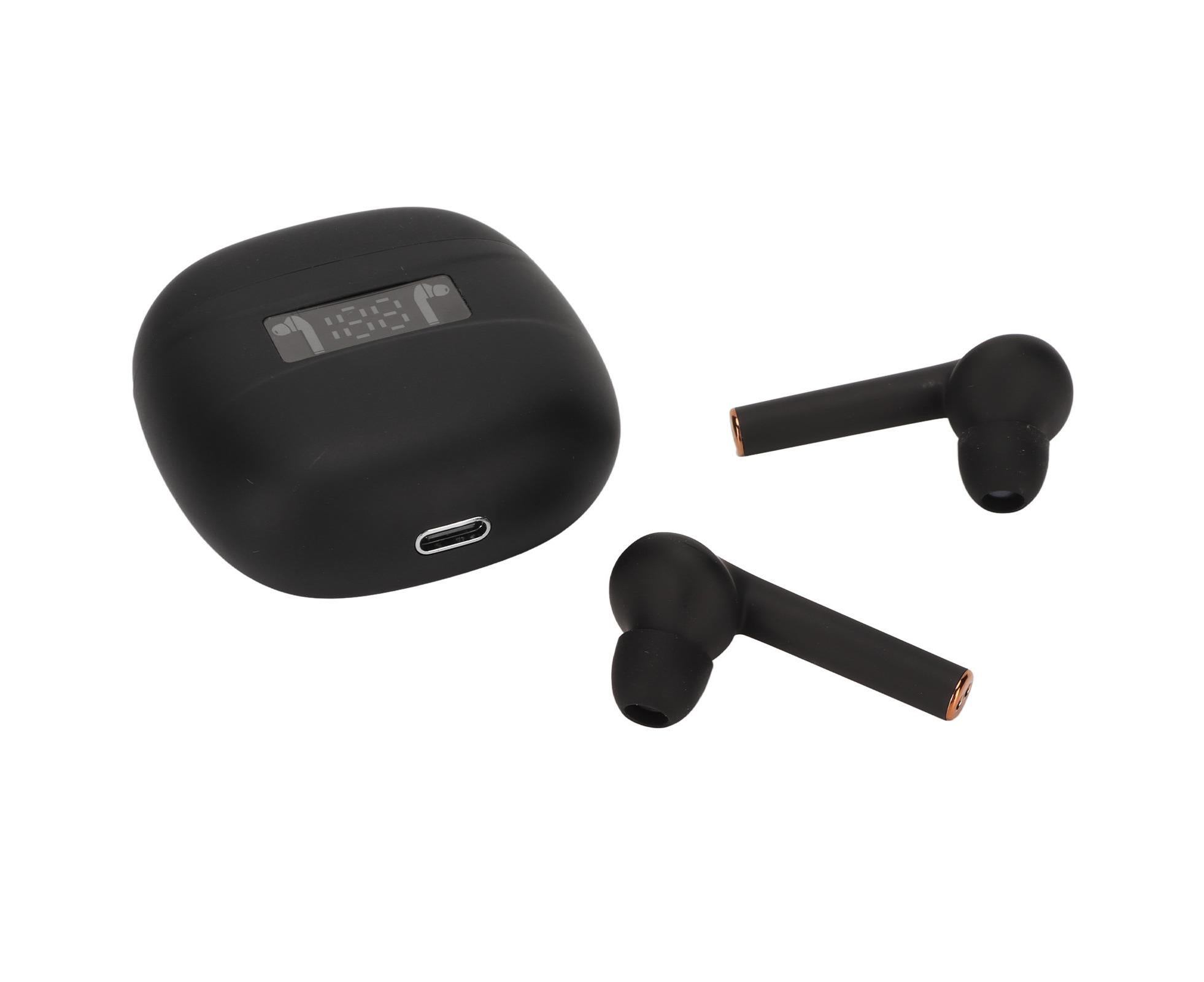 Language Translator Earbuds Support 144 Languages Online Translation Wireless Translator Device with Digital Display Black - Image 5
