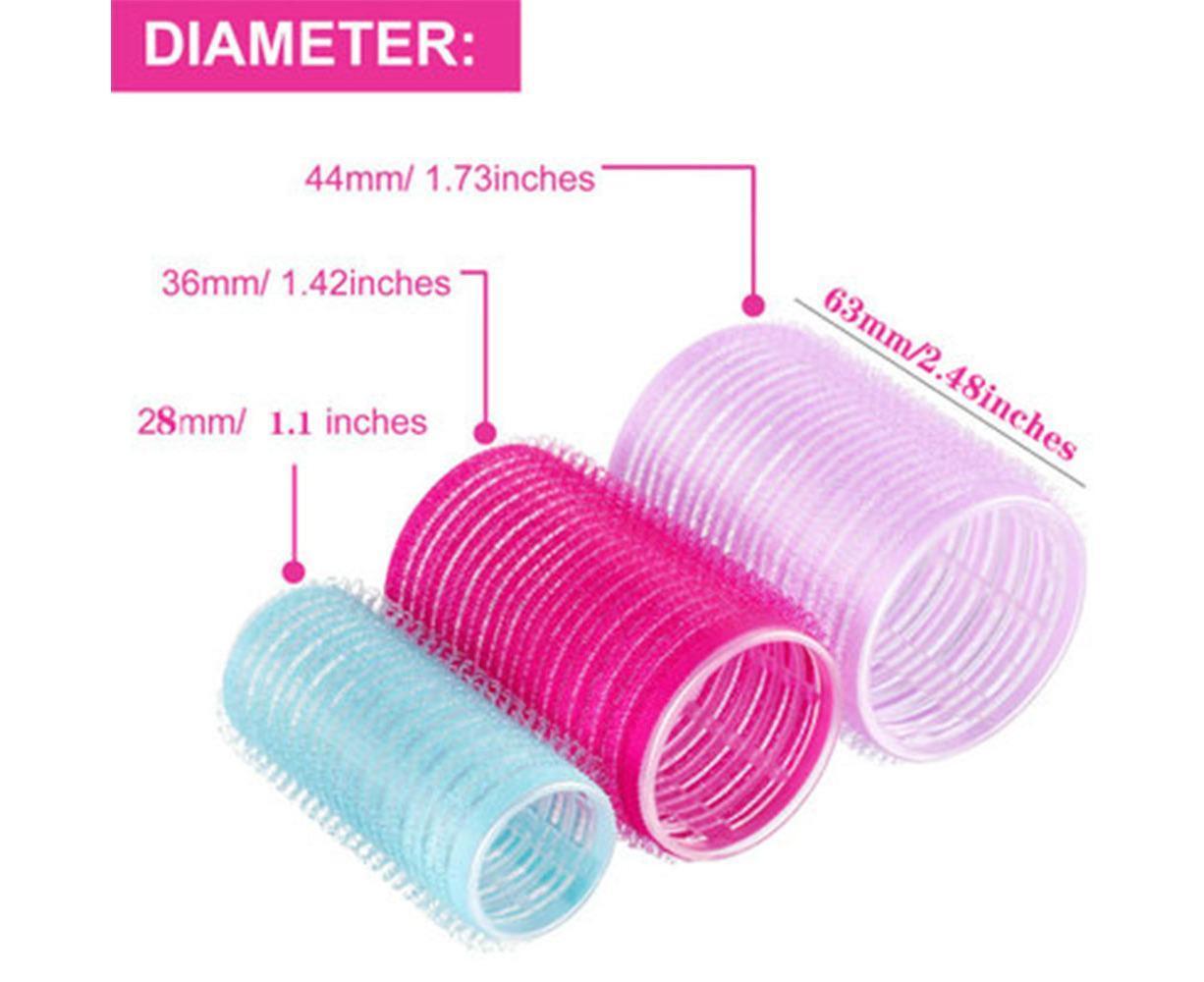 Self Grip Hair Rollers Set,with Hairdressing Curlers-96 pcs - Image 5