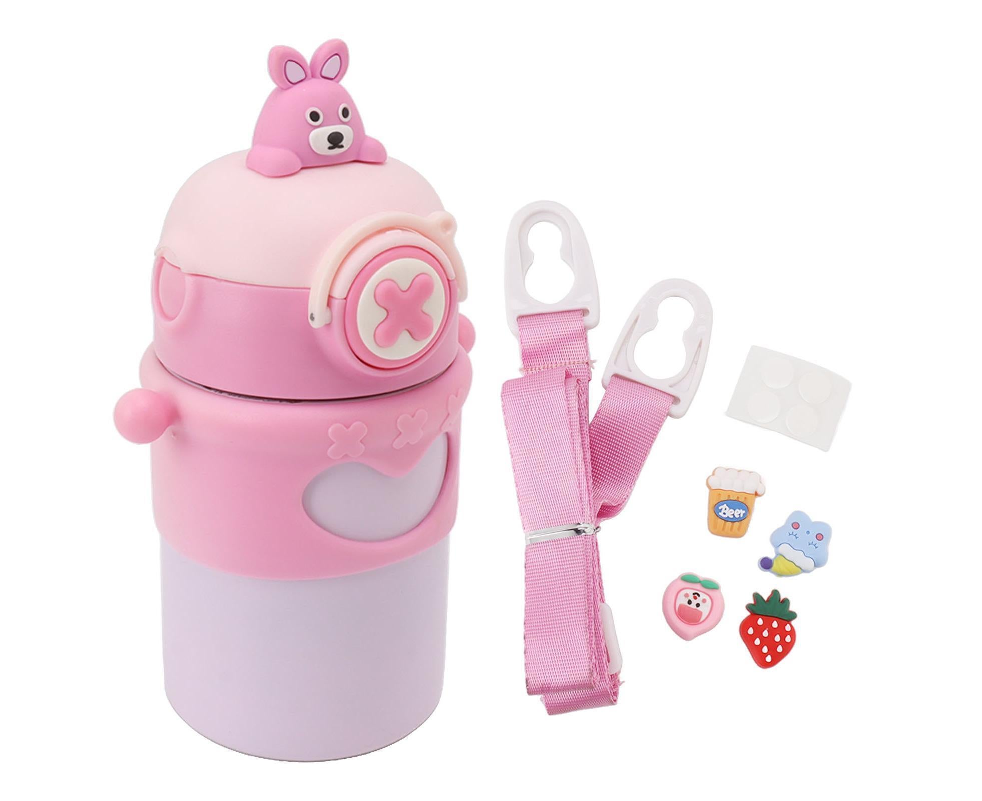 Water Bottle Portable Large Capacity Stainless Steel Vacuum Cup Outdoors 500ml Insulated Water Cup for Boy and Girl's - Image 1