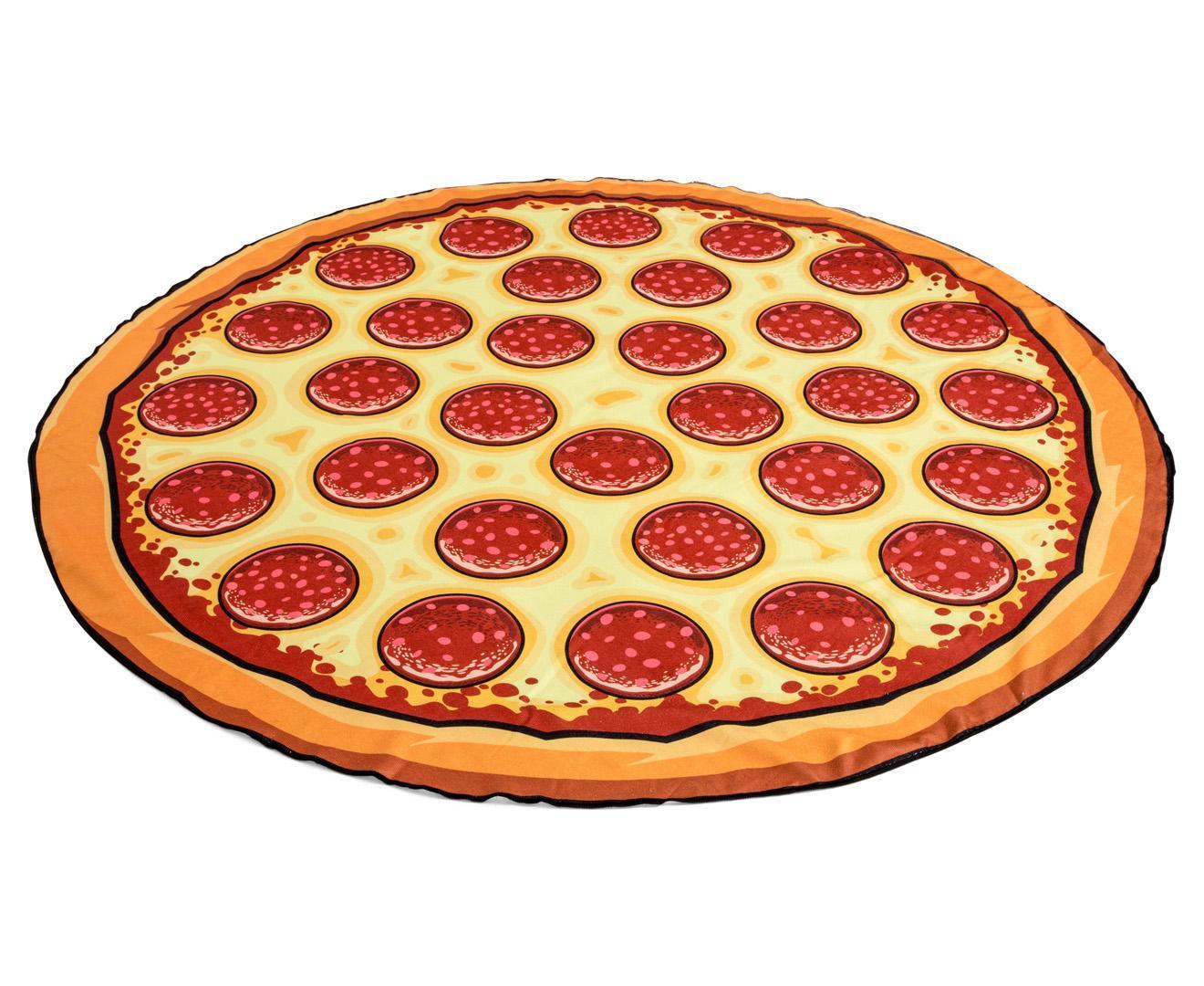 BigMouth Inc. 152cm Gigantic Pizza Beach Blanket Outdoor Pool Travel Mat Round - Image 3