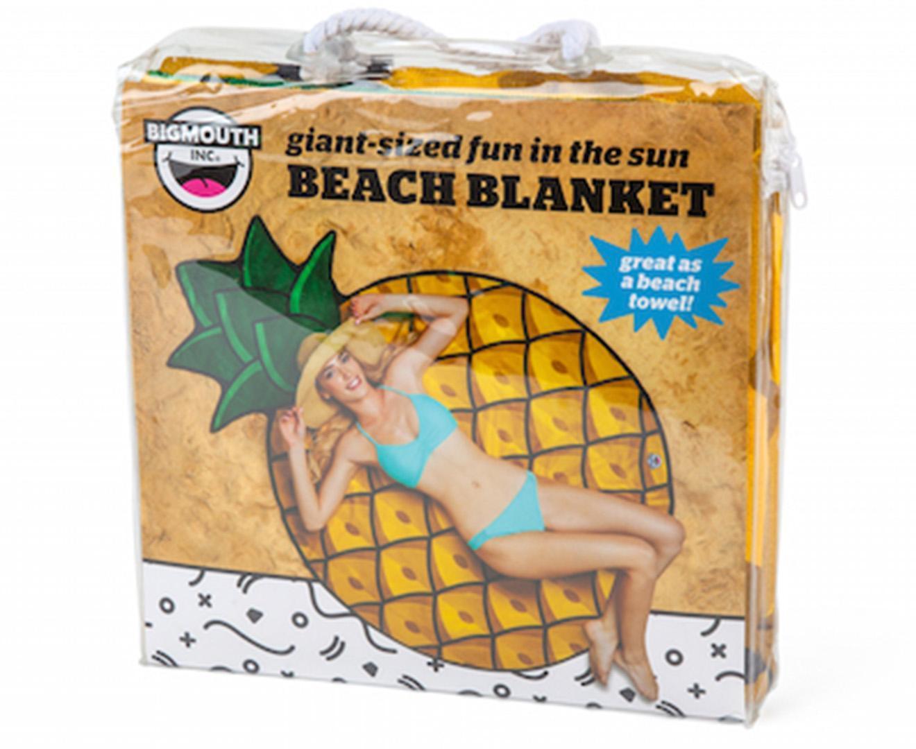 BigMouth Inc. 152cm Gigantic Pineapple Beach Blanket Outdoor Swimming Pool Mat - Image 3