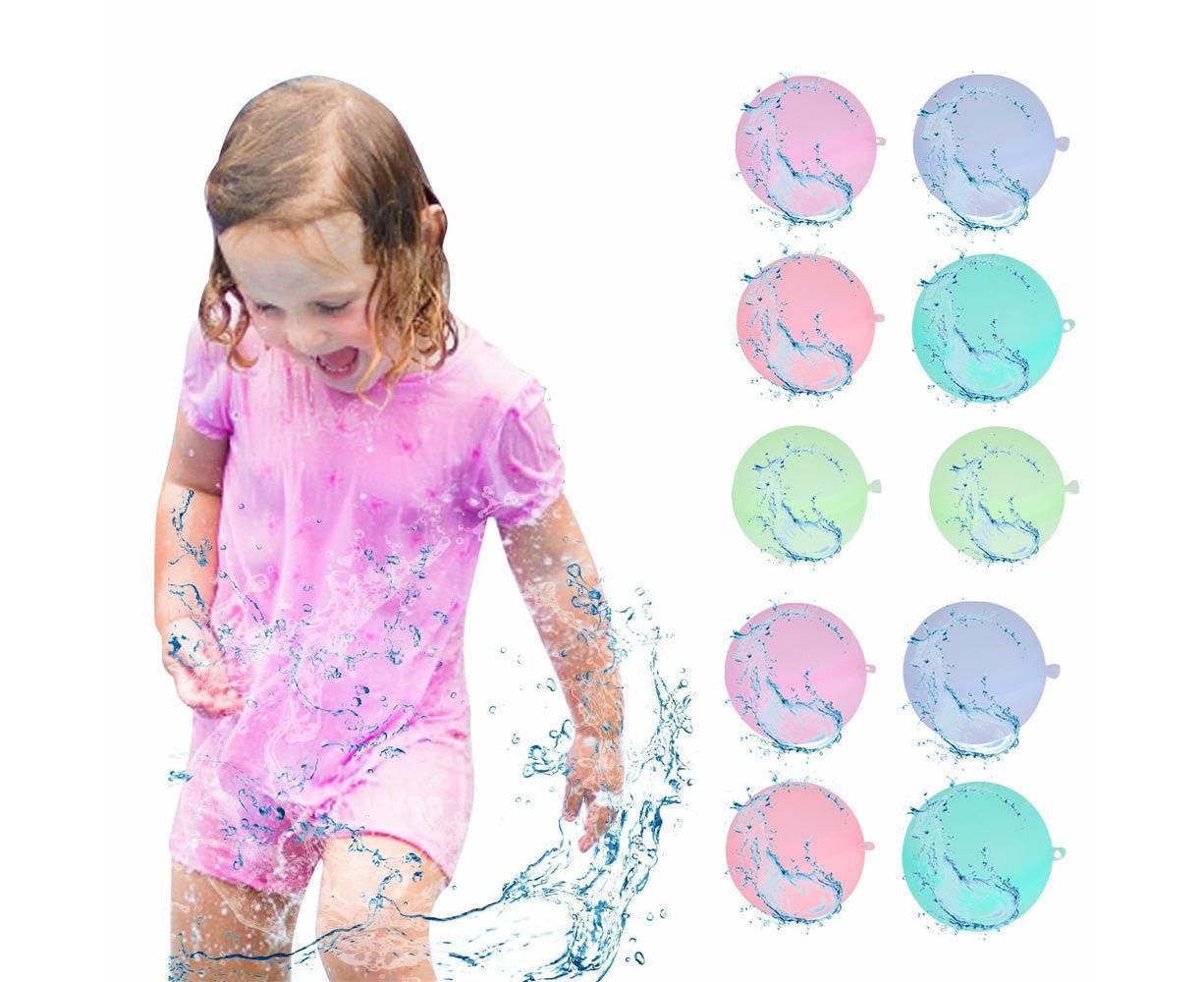 10 Pack Reusable Water Balloons for Teenagers - Image 1