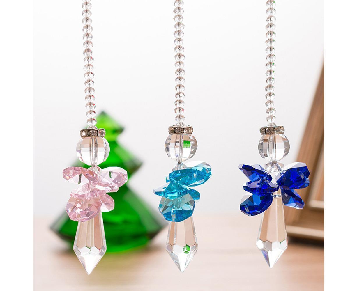 7Pcs Crystal Decorative Sun Catcher Crystal Pendant Lighting Pendant - Image 2