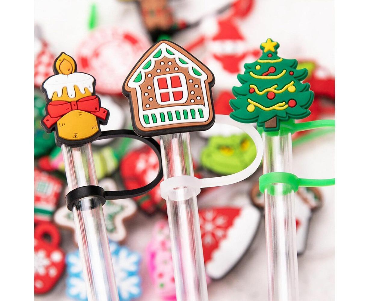 2024 Advent Calendar 24 Days of Christmas Surprises with 10mm Straw Toppers - Image 2